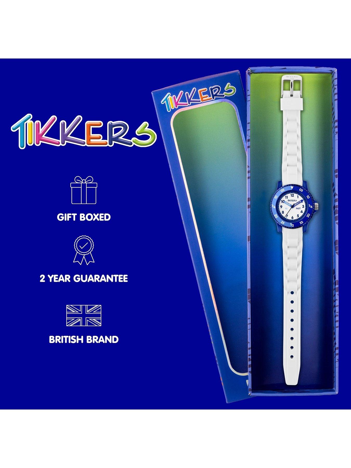 Image 5 of 5 of Tikkers Tikkers White Silicone strap Timer Teacher Watch