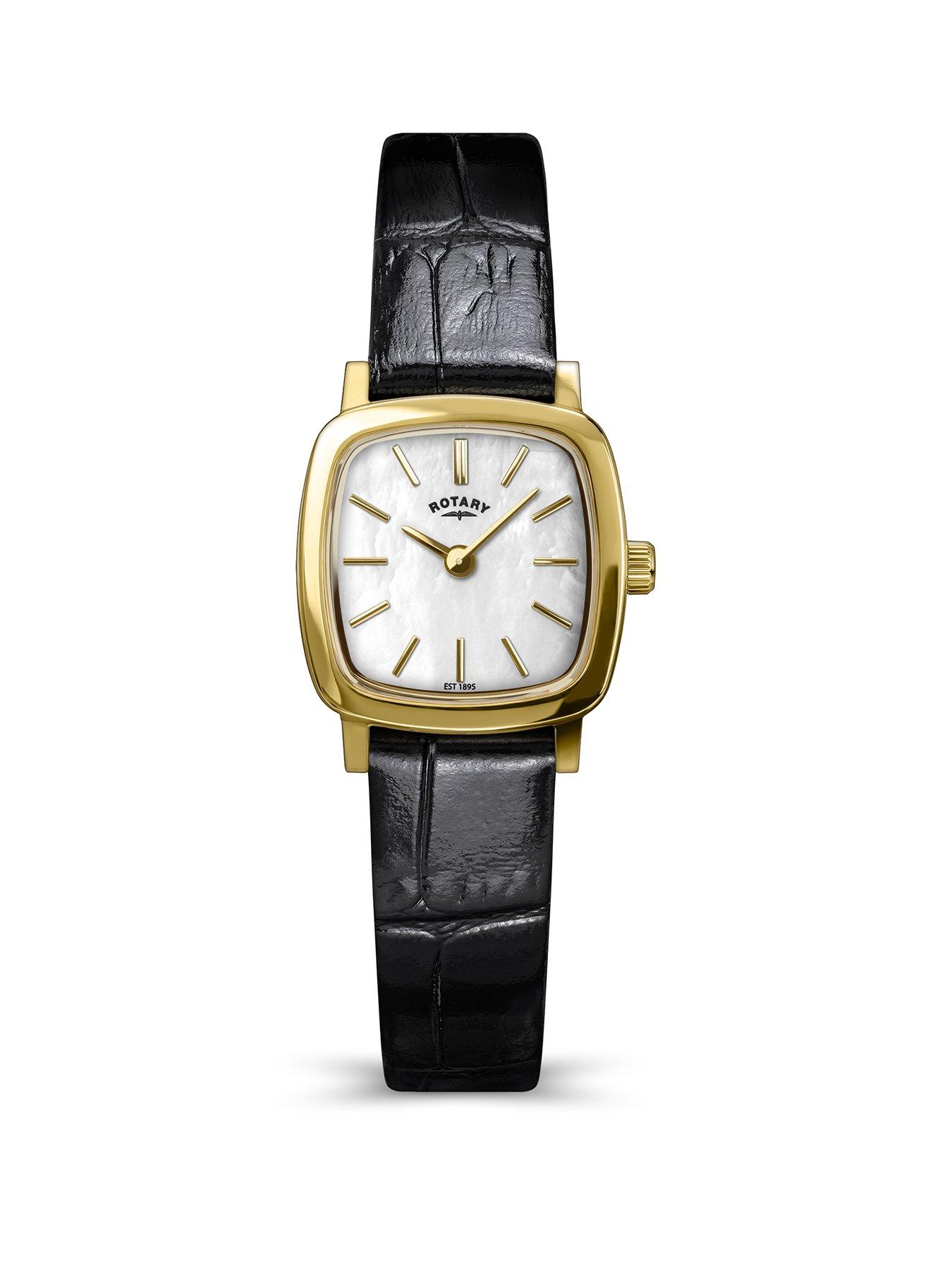 Image 1 of 6 of Rotary Ladies GP Black Strap MOP Dial 50m