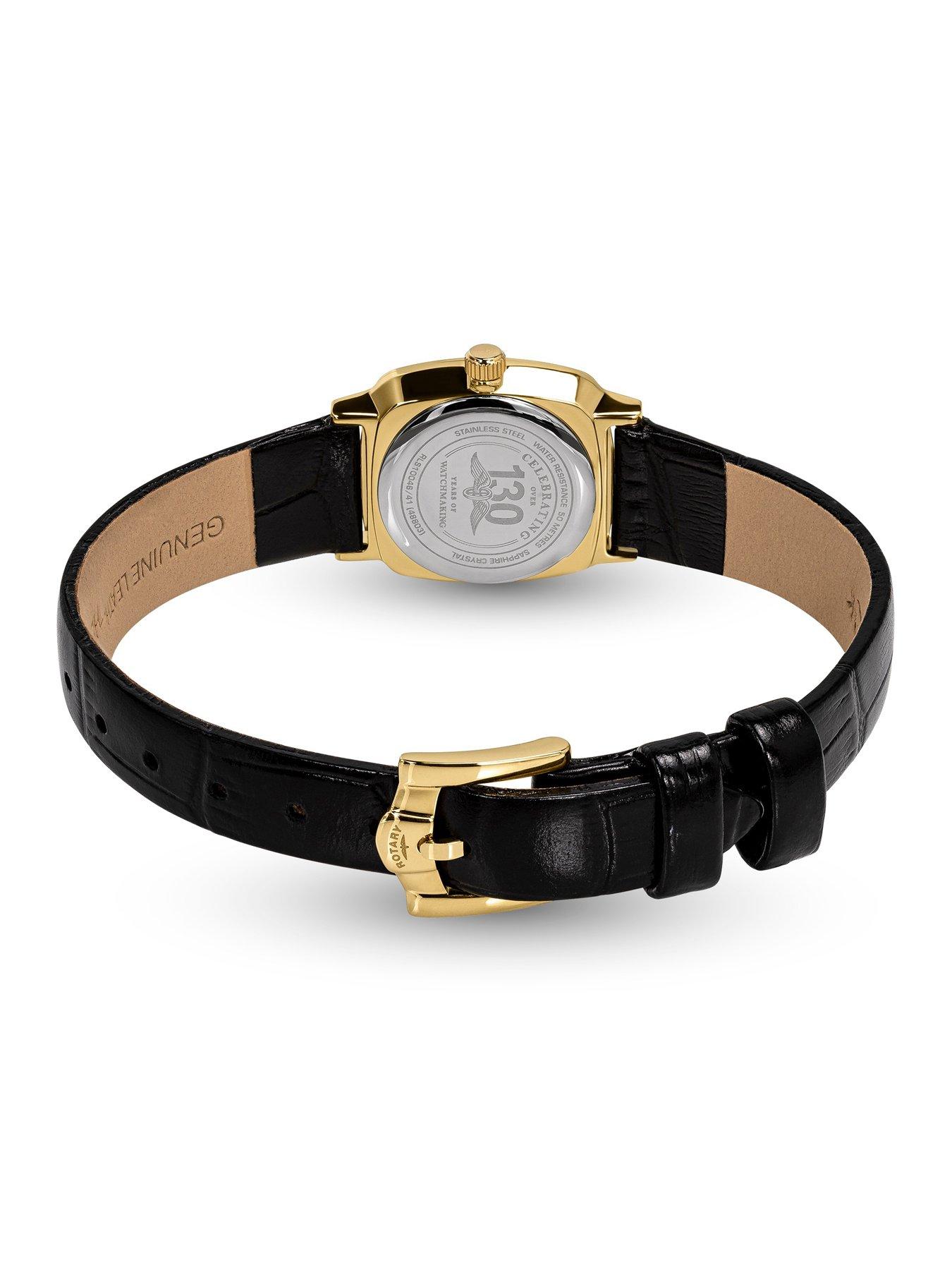 Image 4 of 6 of Rotary Ladies GP Black Strap MOP Dial 50m