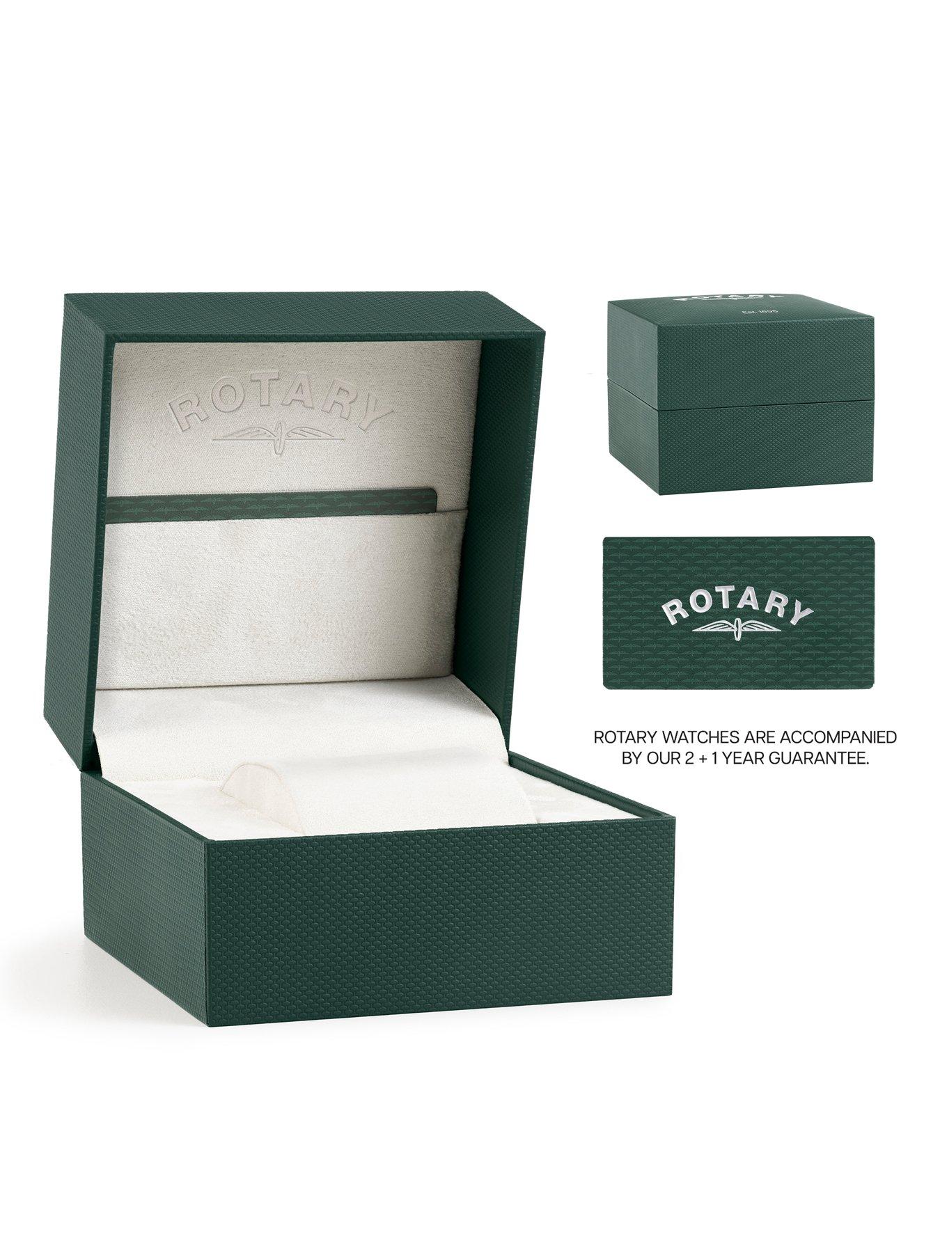 Image 5 of 6 of Rotary Men's Seamatic GP Bracelet Silver Dial 100m