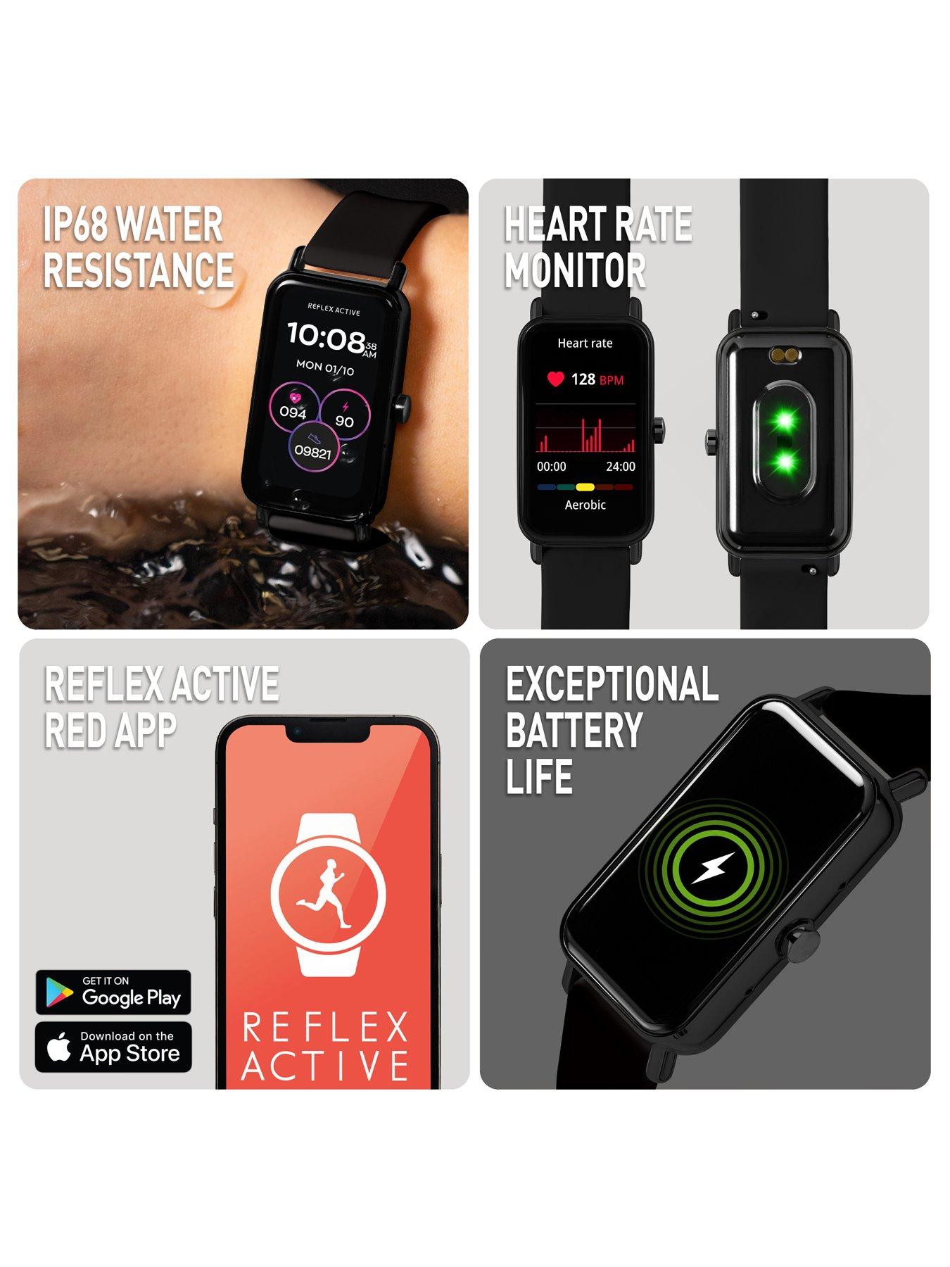  image of reflex-active-nexus-black-strap-smart-watch