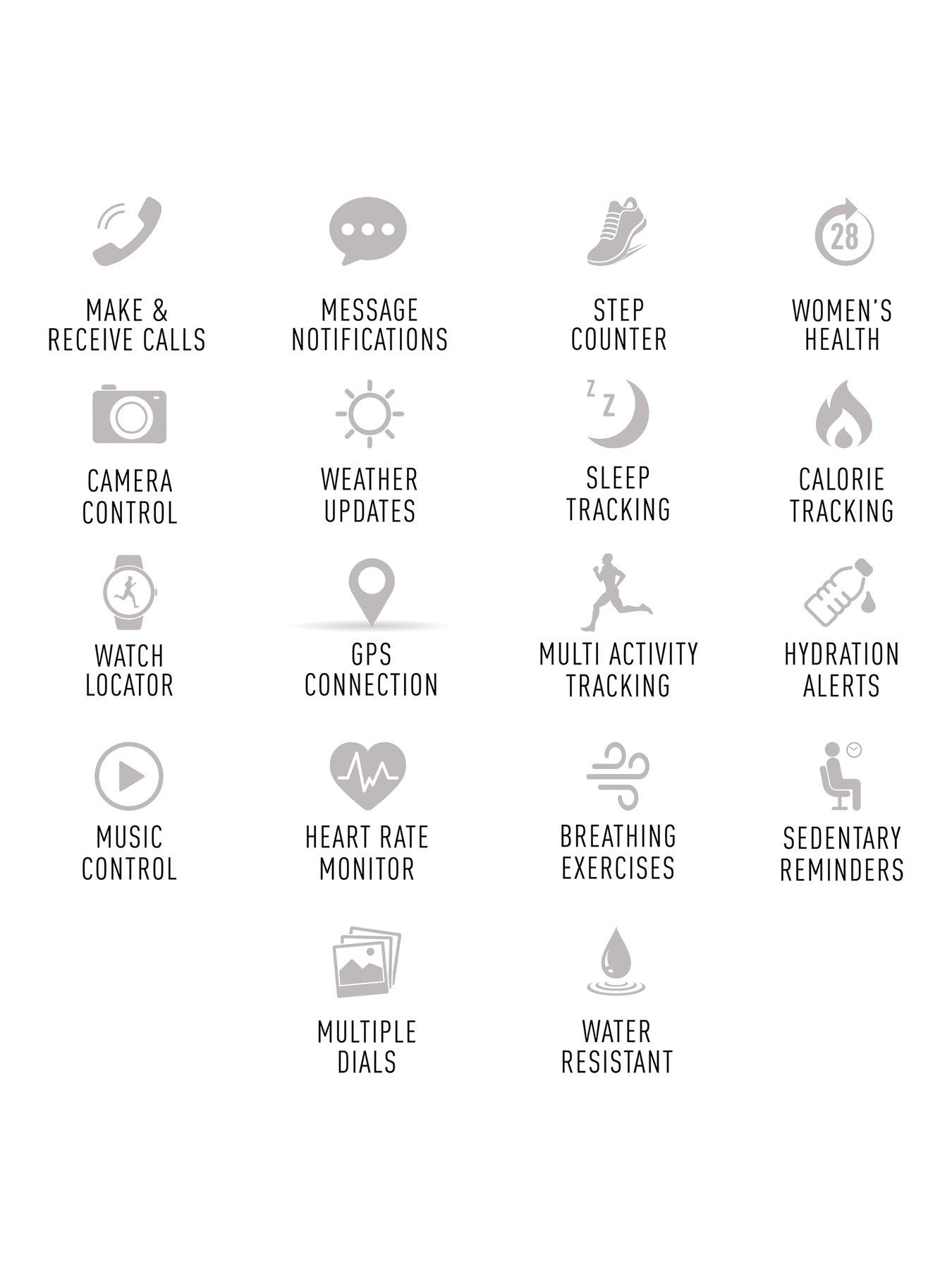  image of reflex-active-nexus-black-strap-smart-watch