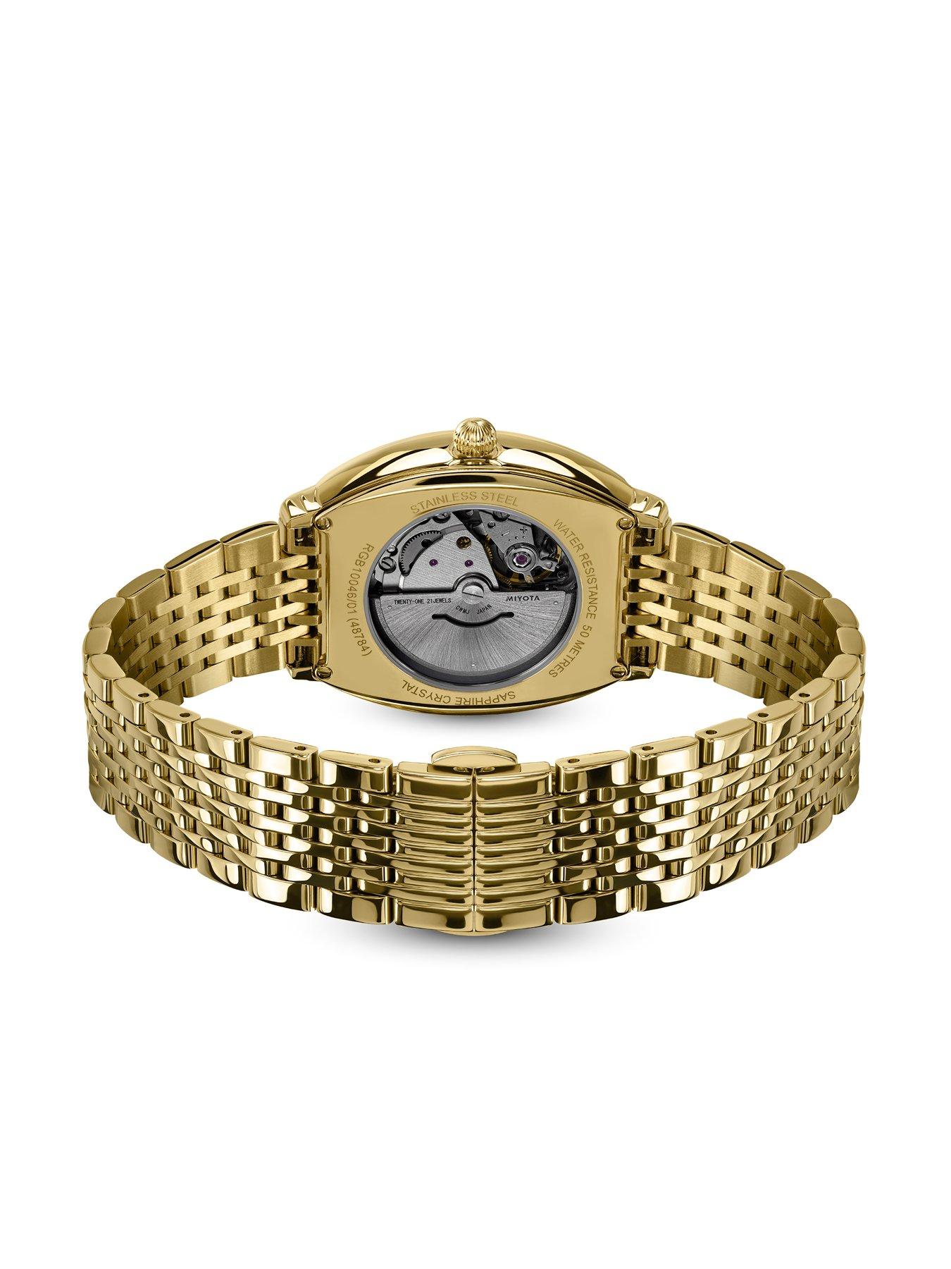 Image 4 of 6 of Rotary Men's Automatic GP Bracelet White Dial 50m