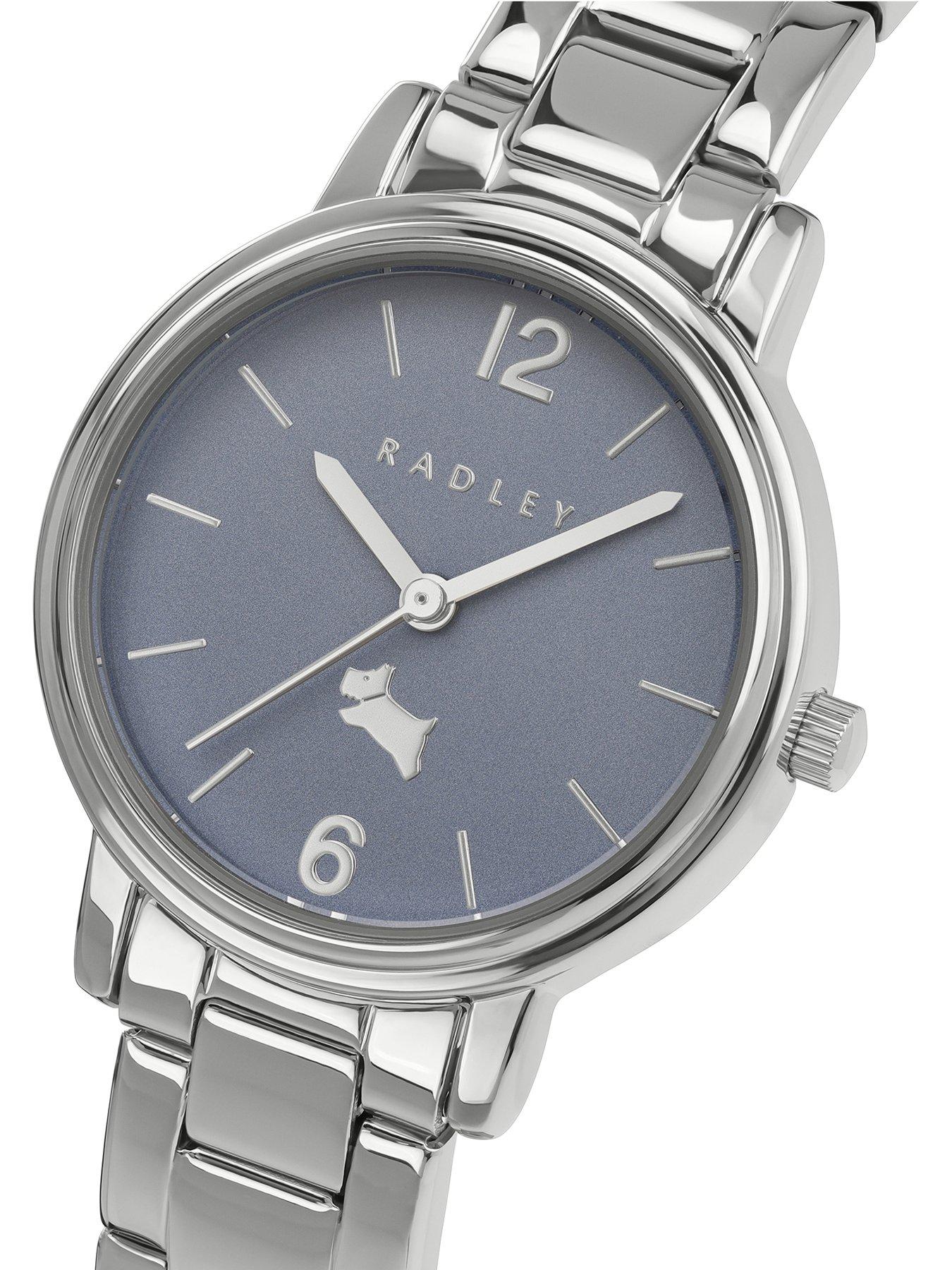 Image 2 of 4 of Radley Silver Plated Moonlight Dial Stainless Steel Bracelet Watch