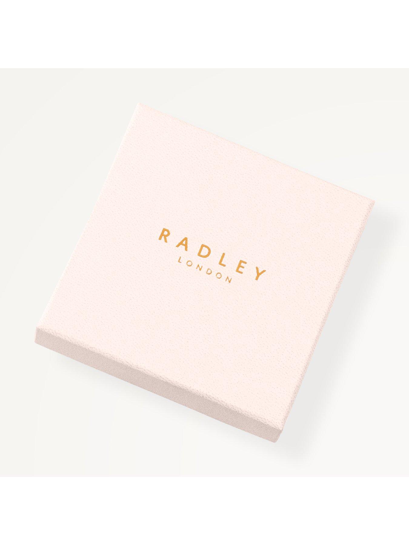 Image 4 of 4 of Radley Triple Plated Hammered Ring Necklace
