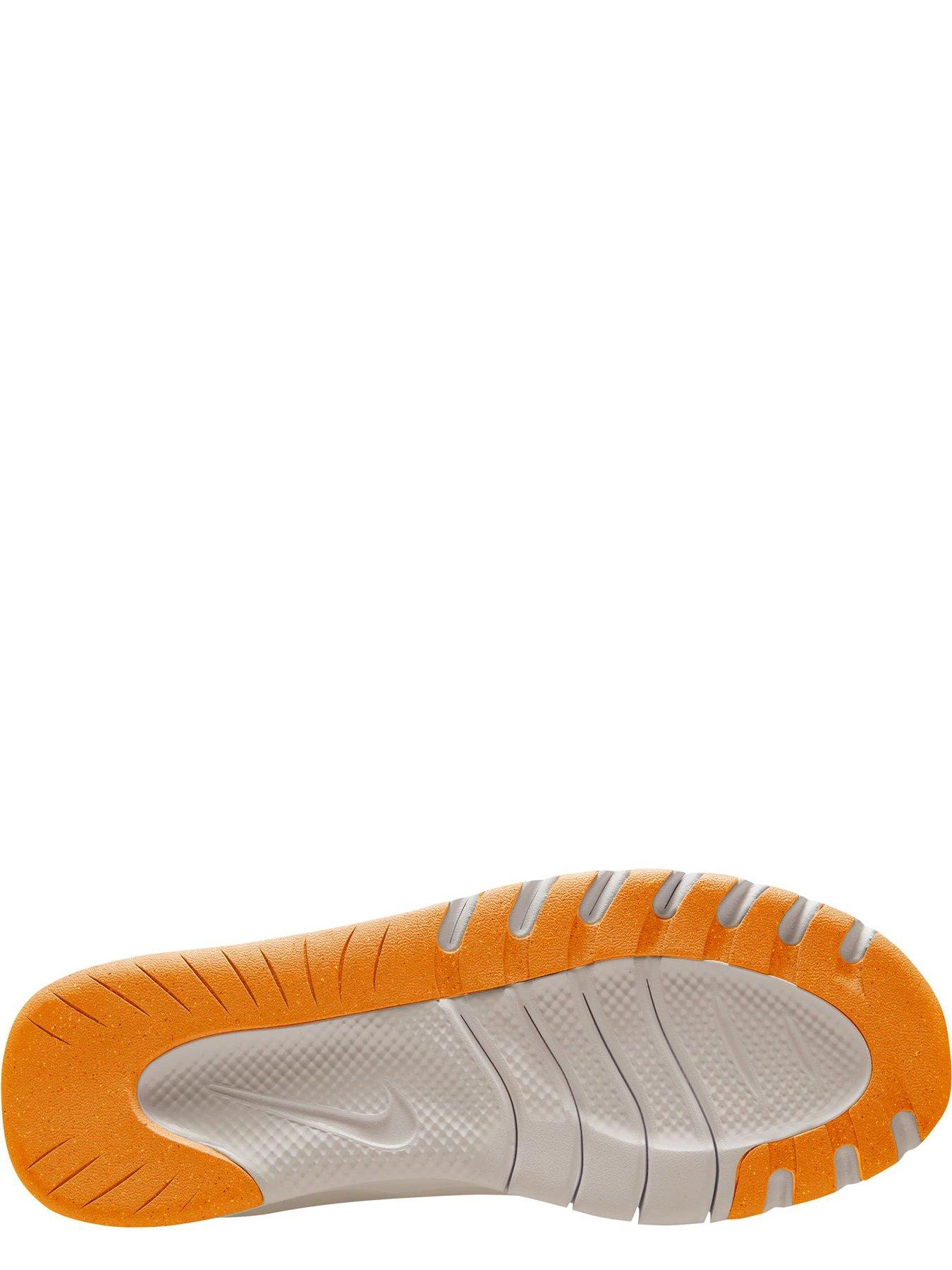 Image 4 of 4 of Nike Mens Training Flex Flexible Cushioned Trainers - Black/Total Orange/Cream