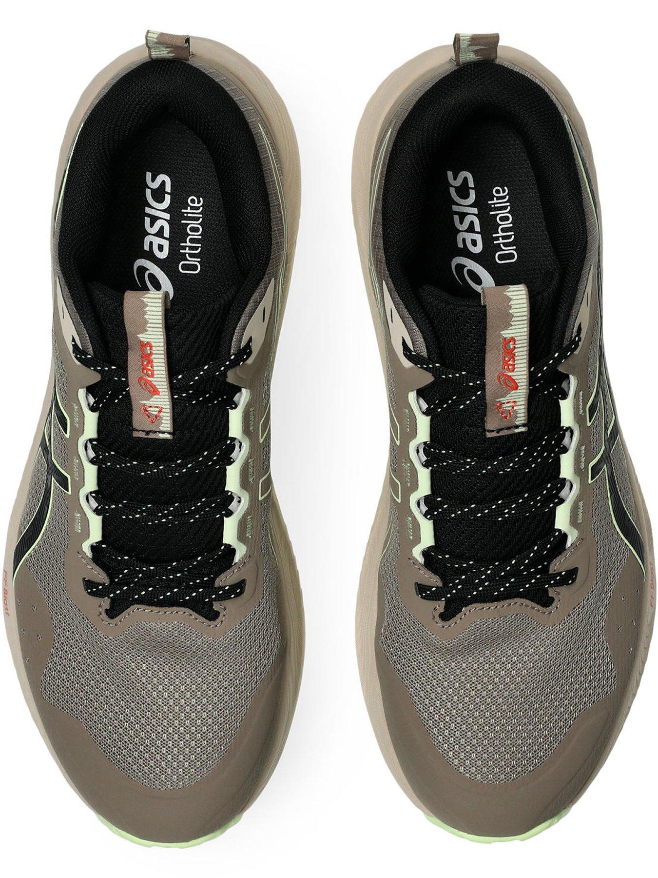 Image 4 of 7 of Asics Men's GEL-TRABUCO TERRA 3 Trail Running Shoes - Light Dust/Black