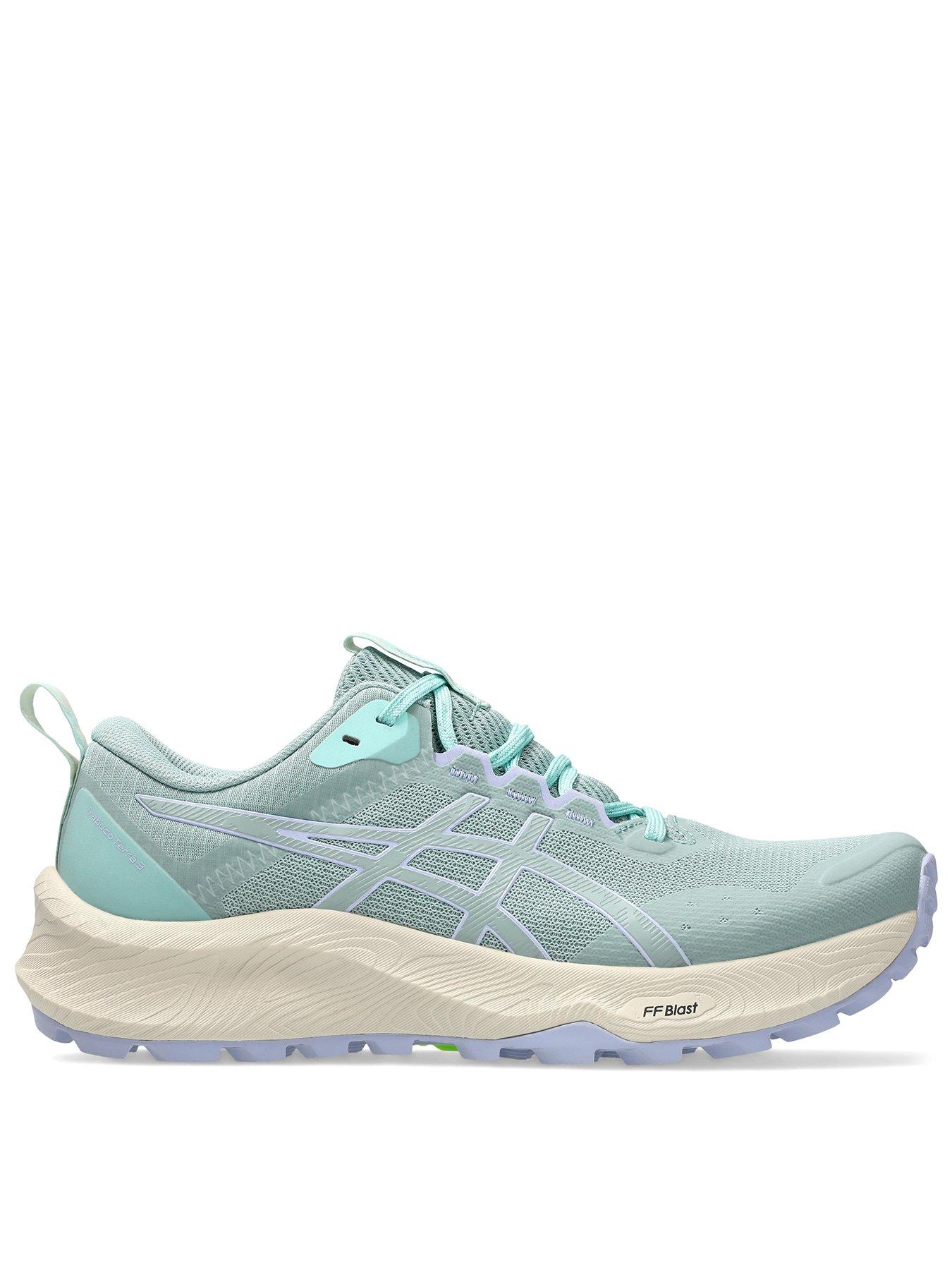 Asics Womens Running Trabuco Terra 3 Trainers - Green