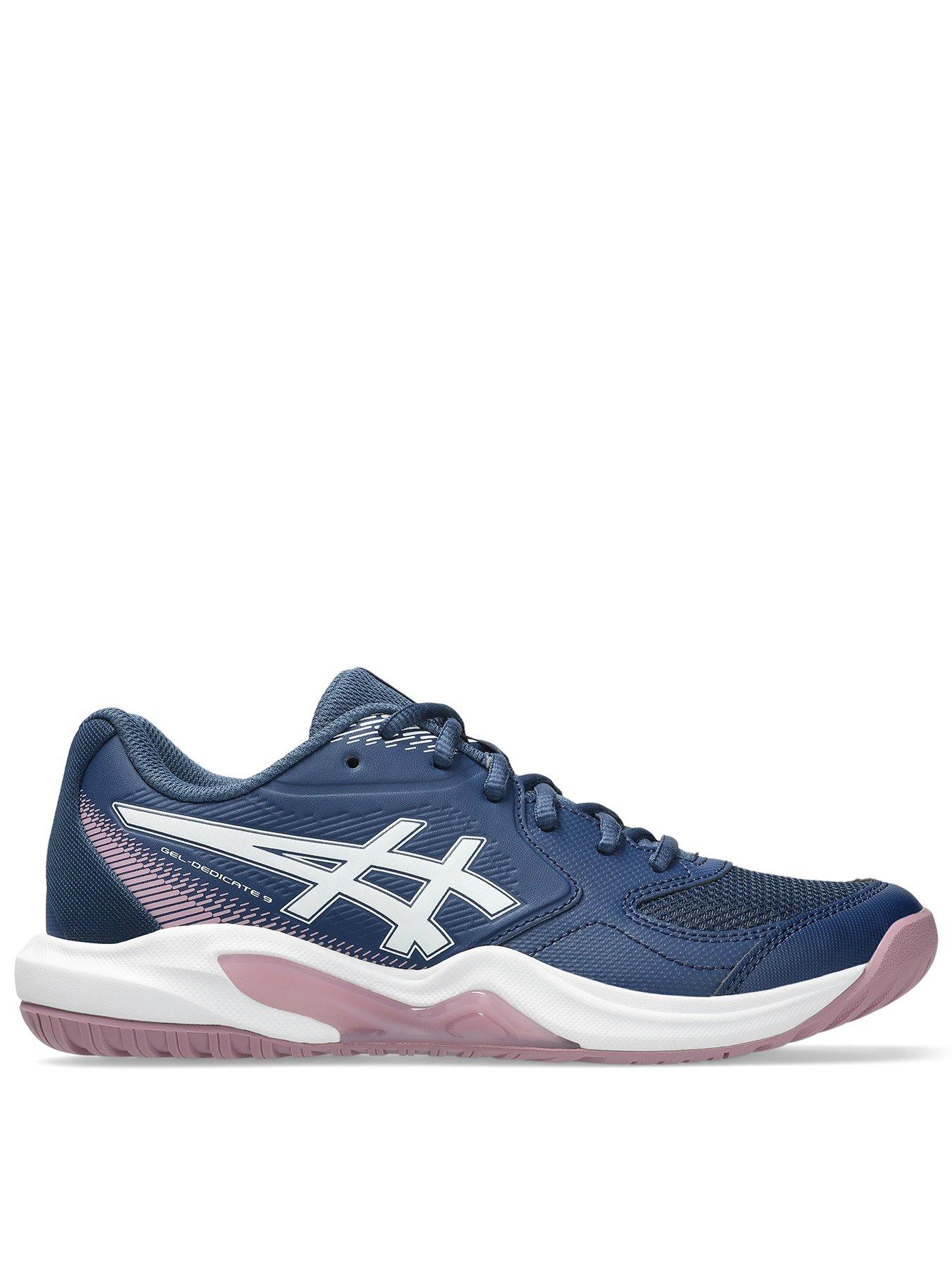 Asics Womens Tennis Gel-dedicate 9 Trainers - Blue