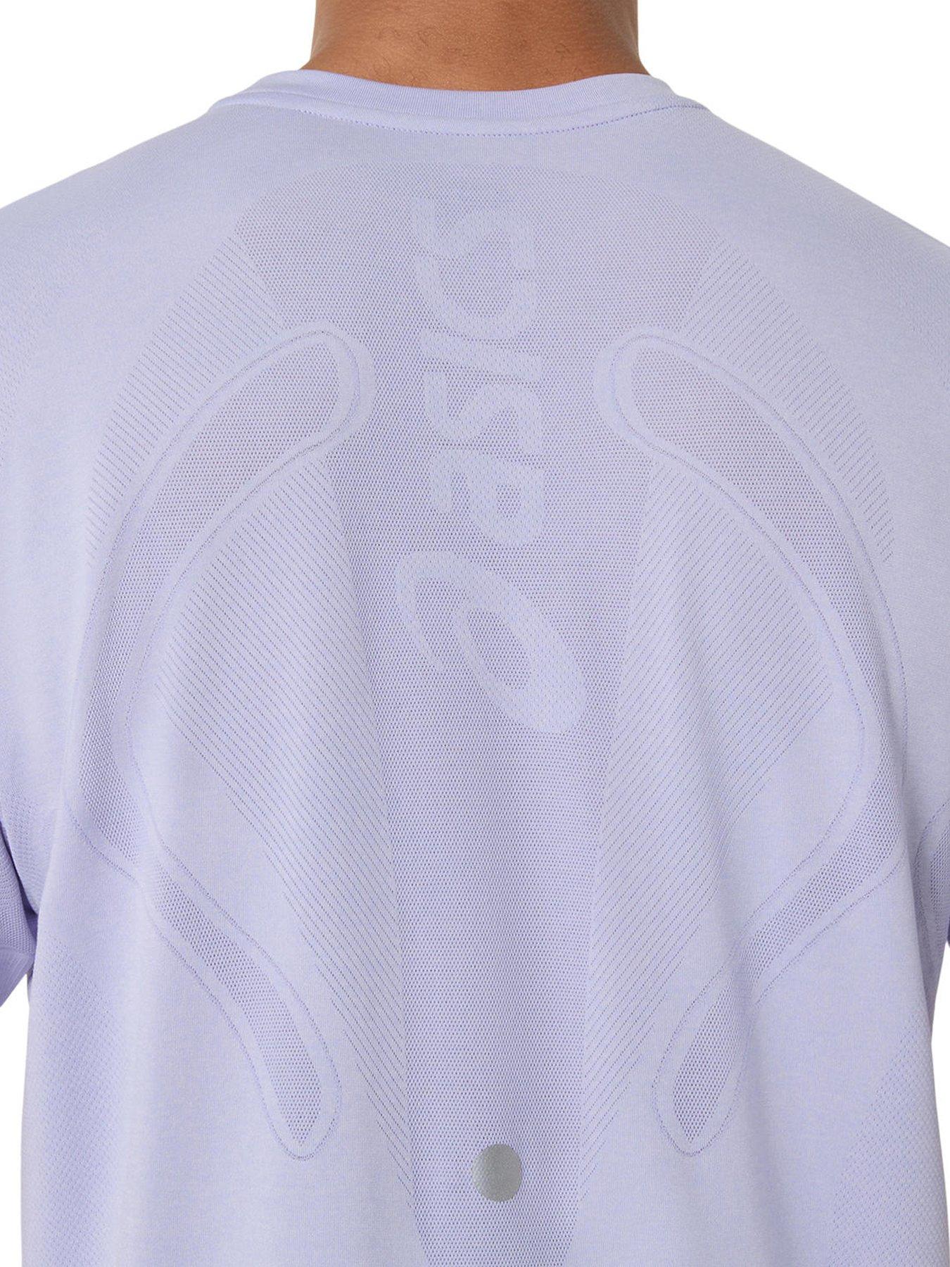 Image 6 of 6 of Asics Men's Running Road Seamless Short Sleeve T-Shirt - Purple
