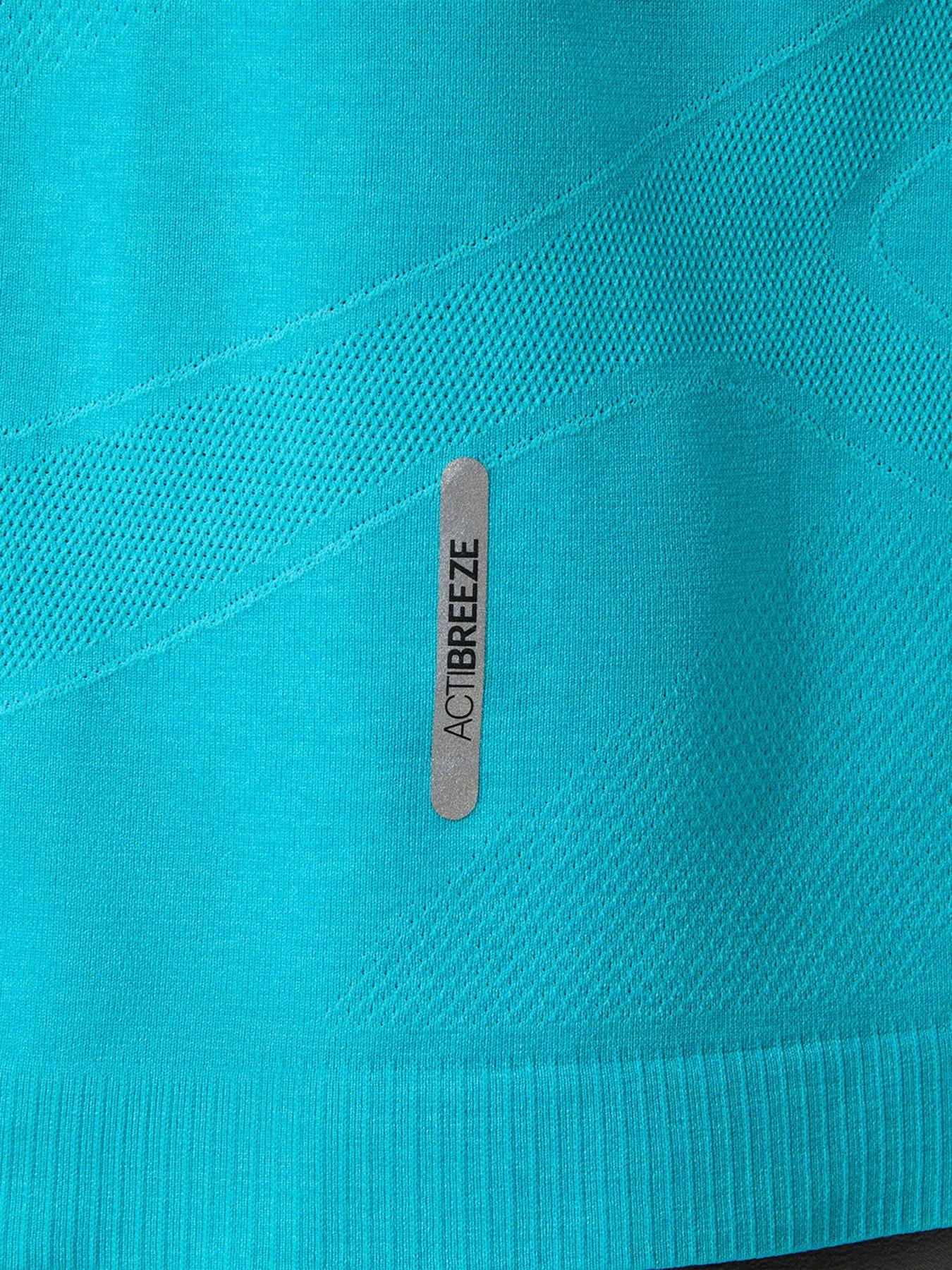 Image 5 of 5 of Asics Men's Running Road Seamless Short Sleeve T-Shirt - Blue
