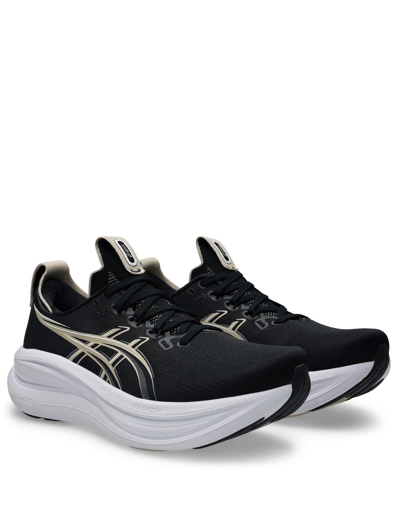 Image 2 of 6 of Asics Gel-Nimbus 28 Running Trainers - Black
