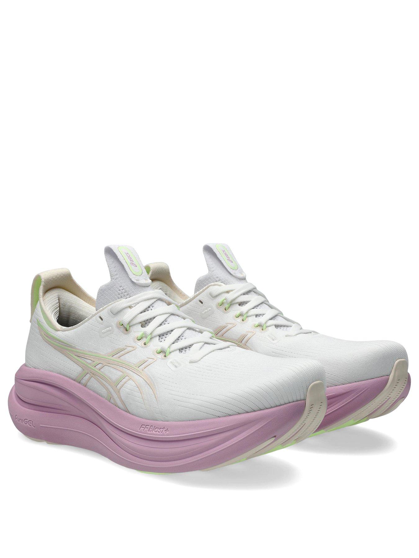 Image 2 of 7 of Asics Womens Running Gel-nimbus 28&nbsp;Trainers - White