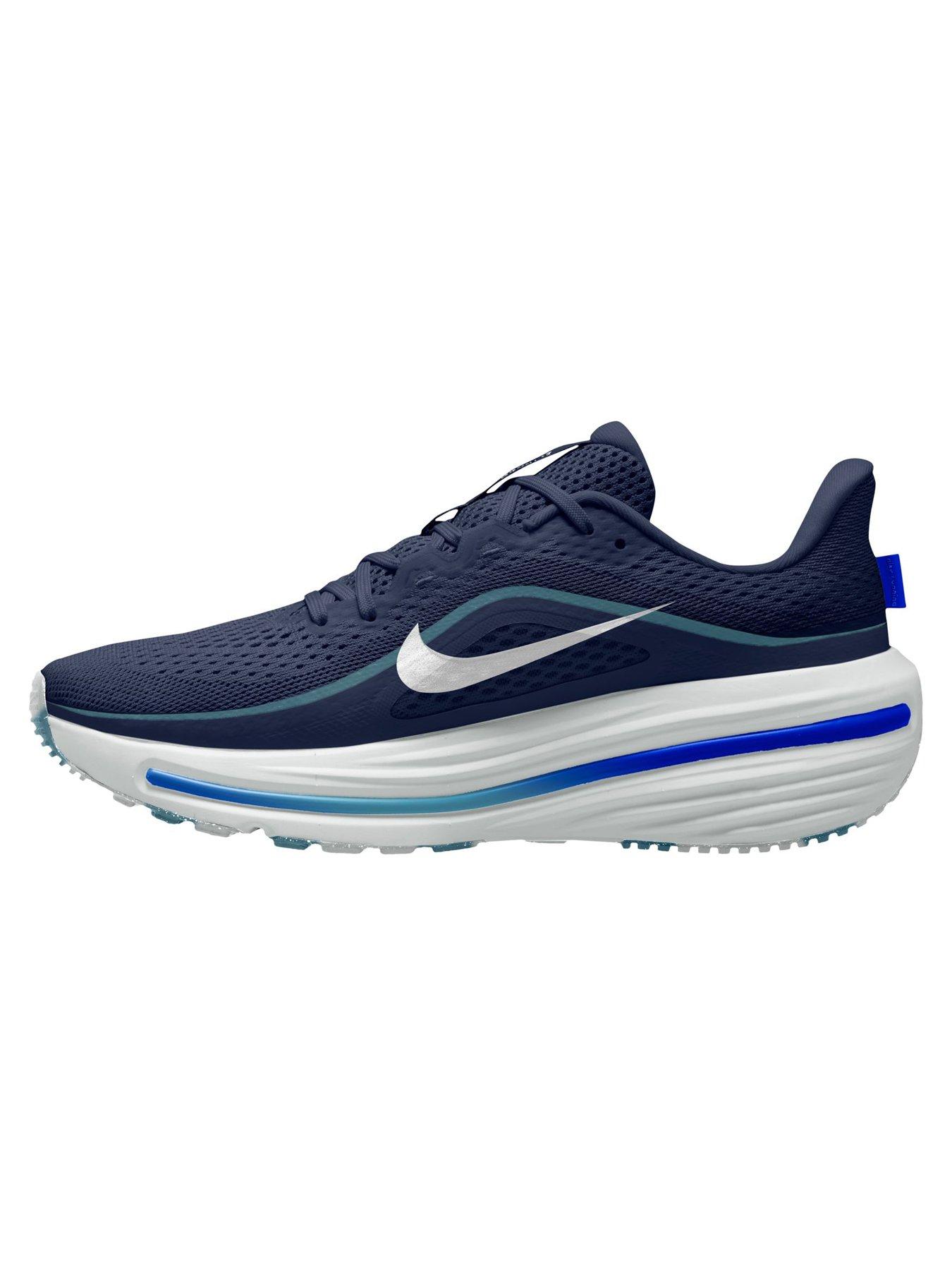 Image 4 of 4 of Nike Mens Running Air Winflo 12 Trainers - Midnight Navy/White-Dark Slate