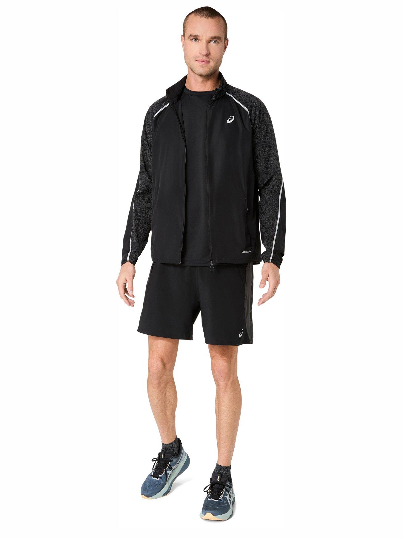 Image 3 of 7 of Asics Mens Running Road Lite-Show Jacket - Black