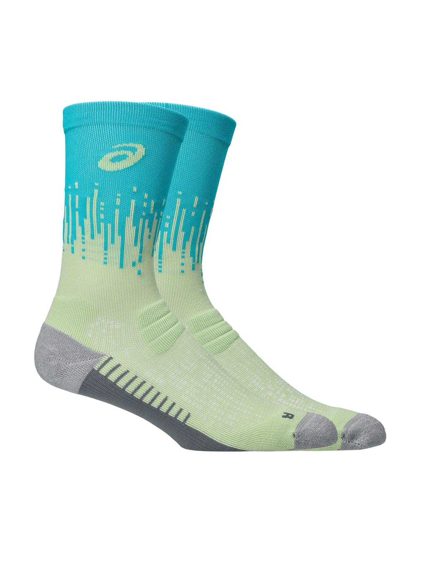 Asics Unisex Performance Run Crew Socks - Yellow