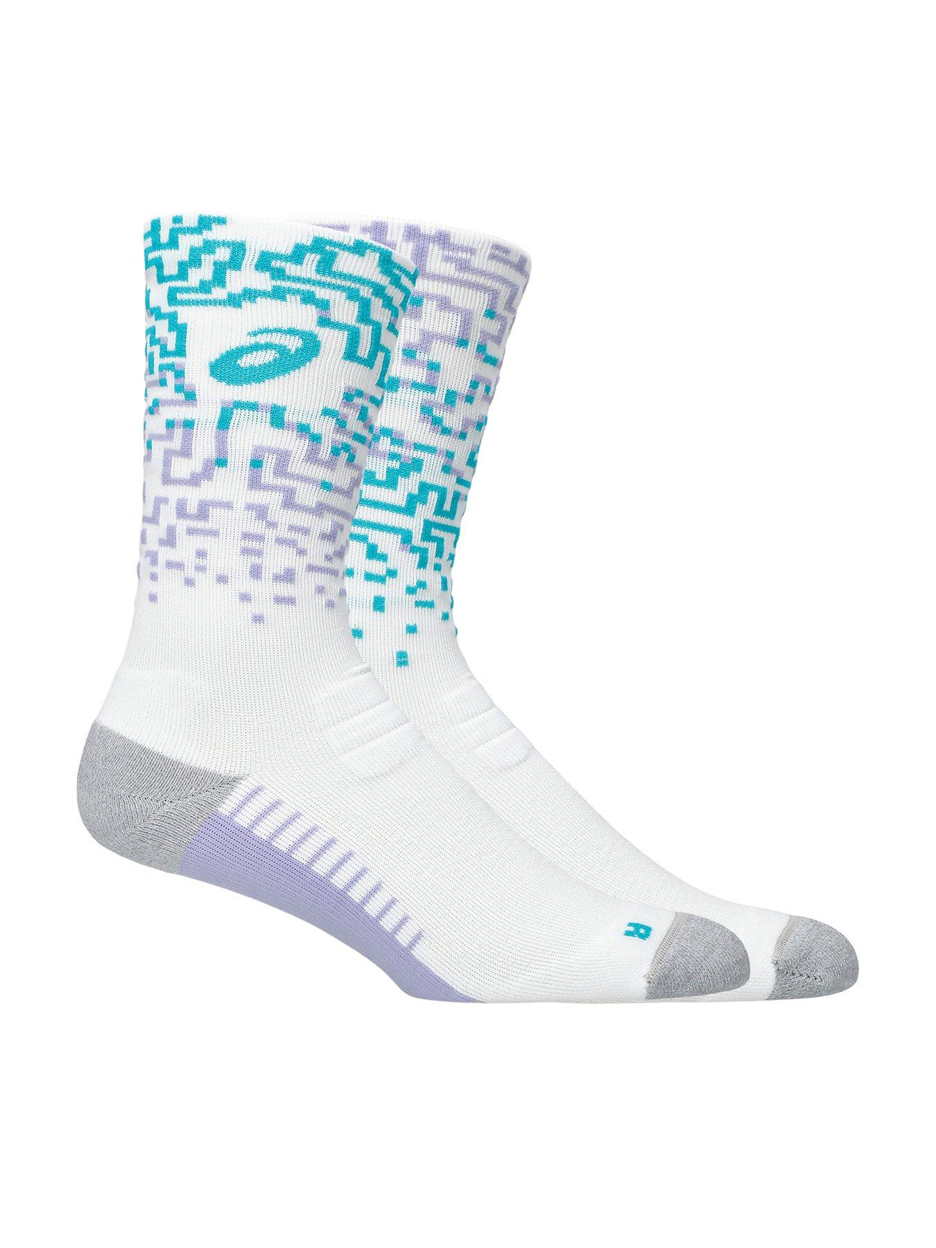 Image 1 of 3 of Asics Unisex Performance Run Crew Socks - White