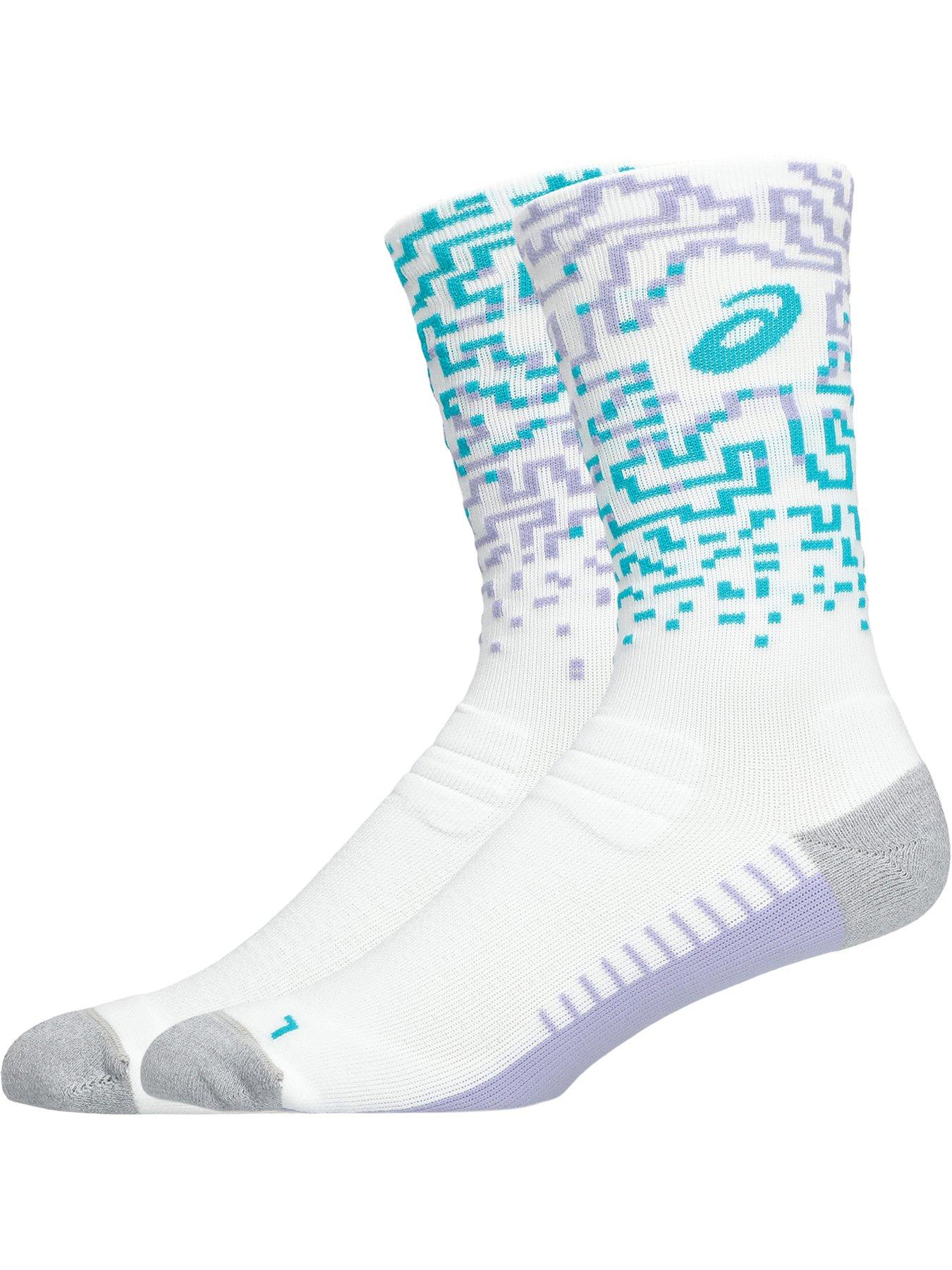 Image 2 of 3 of Asics Unisex Performance Run Crew Socks - White