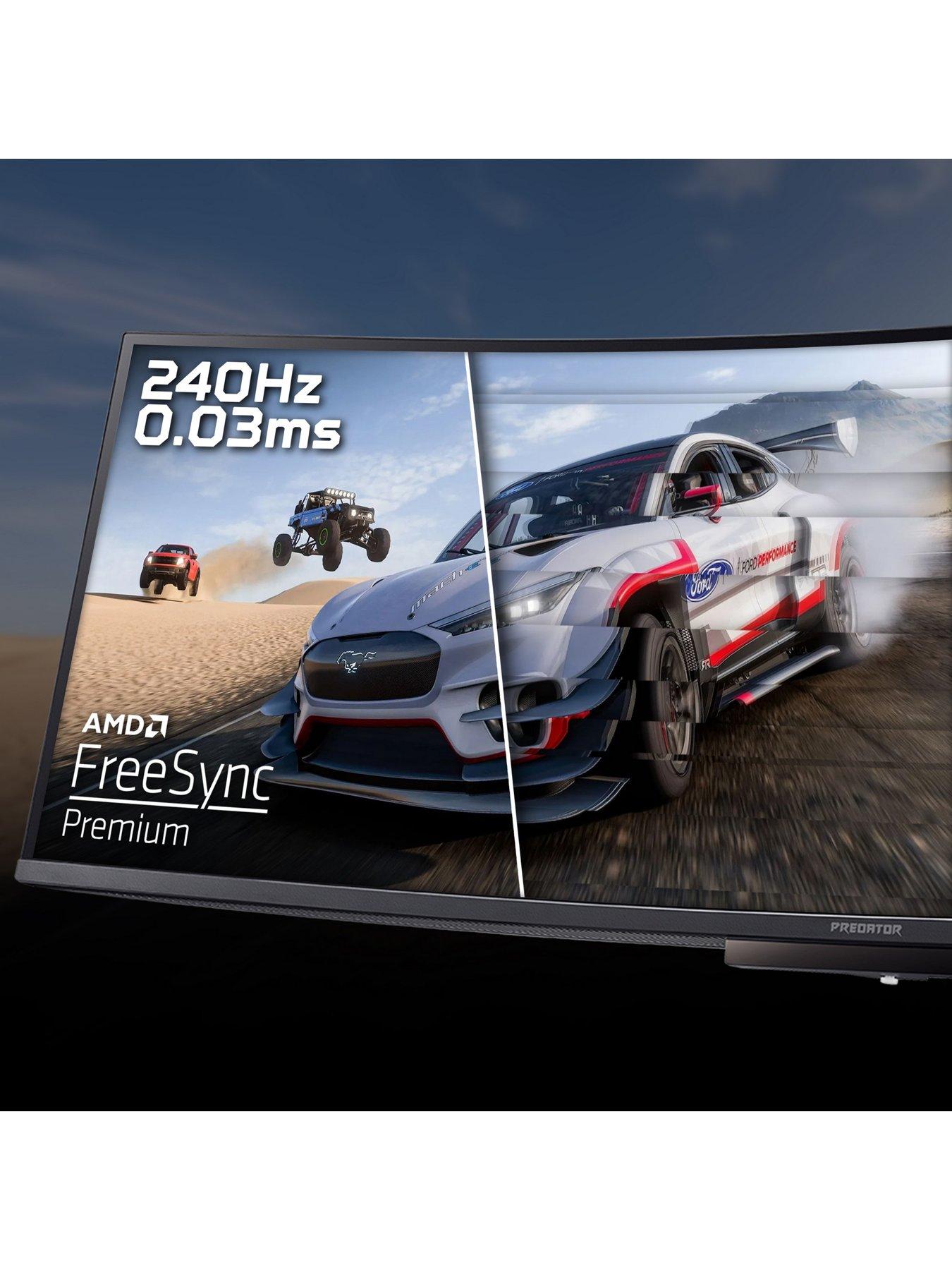  image of acer-predator-x49xbmipphuzx-x-series-49in-ultrawide-curved-gaming-monitor-dual-qhd-oled-240-hz-black