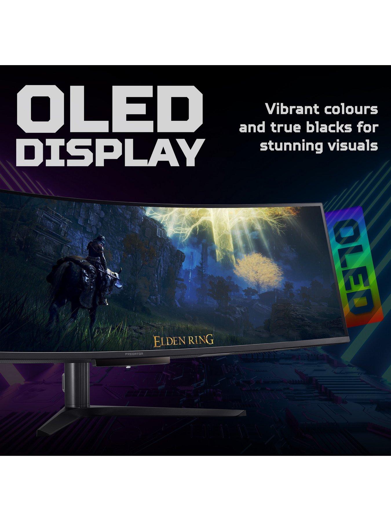  image of acer-predator-x49xbmipphuzx-x-series-49in-ultrawide-curved-gaming-monitor-dual-qhd-oled-240-hz-black