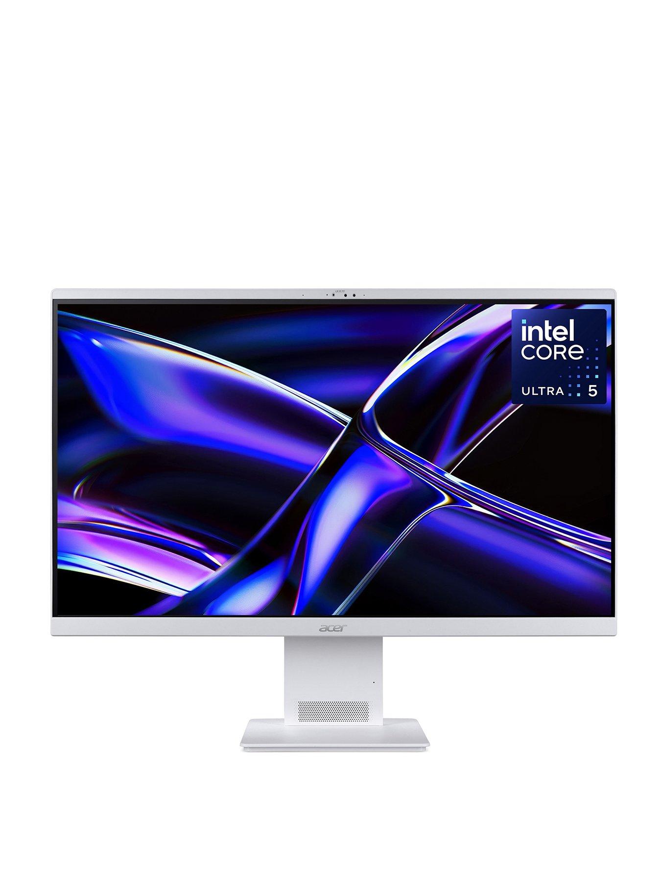 Acer AIO Desktop S27-B - Intel Core Ultra 5 - 16GB RAM - 1TB - 27in - White