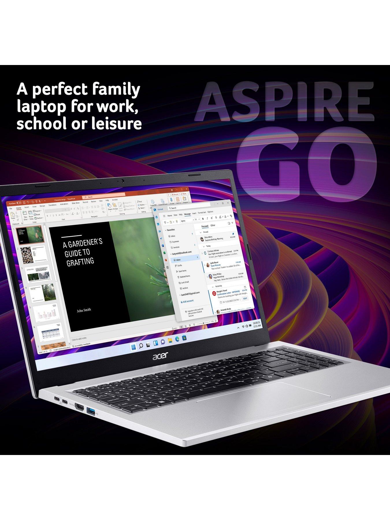 Image 2 of 7 of Acer Aspire Go 15 - 15.6in - Intel Core i5 - 16GB RAM - 512GB - Silver