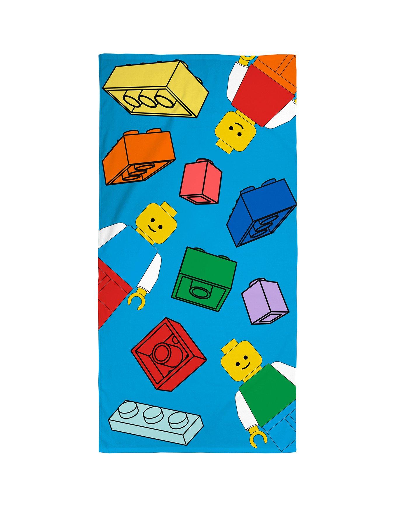  image of lego-classic-colourblock-towel