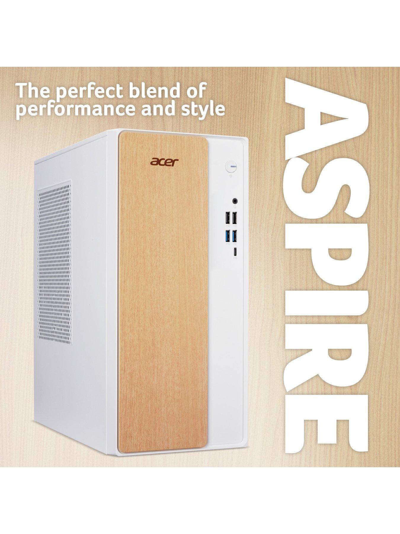 Image 2 of 7 of Acer TC-102 Desktop PC - Intel Core 5 - 8GB RAM - 512GB - White