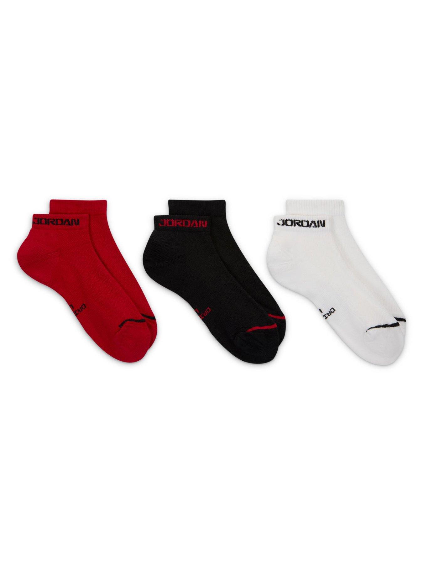 Image 3 of 4 of Jordan Nike Unisex 3 Pack Jordan Elevated Socks - Assorted