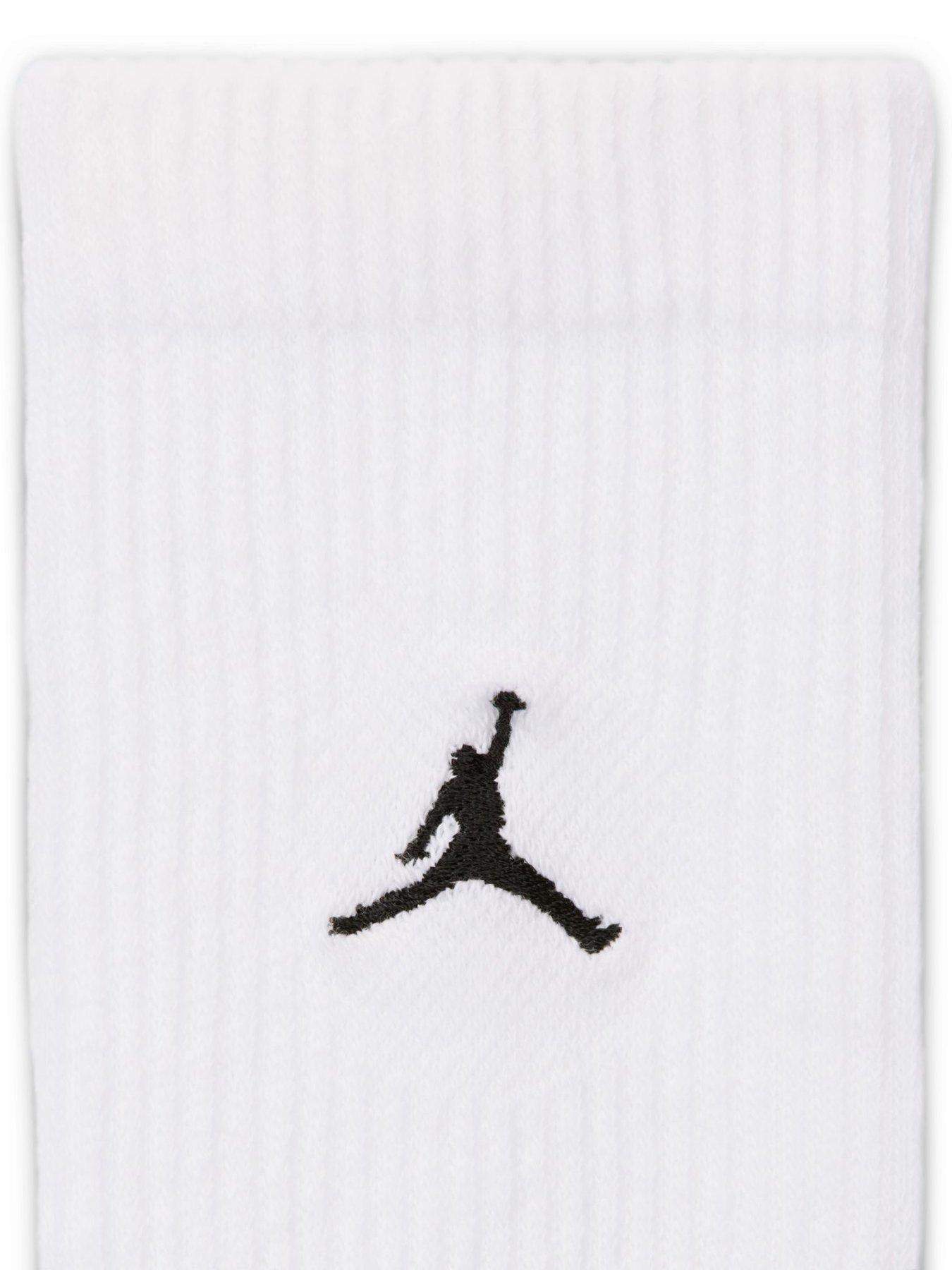 Image 4 of 4 of Nike Unisex Elevated Cushioned Arch Support Socks 6 Pack - White