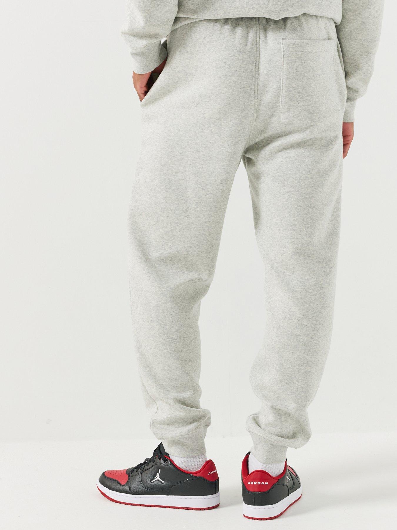 Image 2 of 6 of Jordan Nike Mens Jumpman Drawcord Waist Jogging Bottoms - Grey