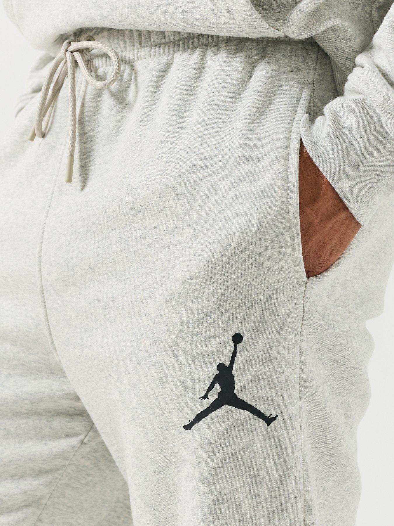 Image 5 of 6 of Jordan Nike Mens Jumpman Drawcord Waist Jogging Bottoms - Grey