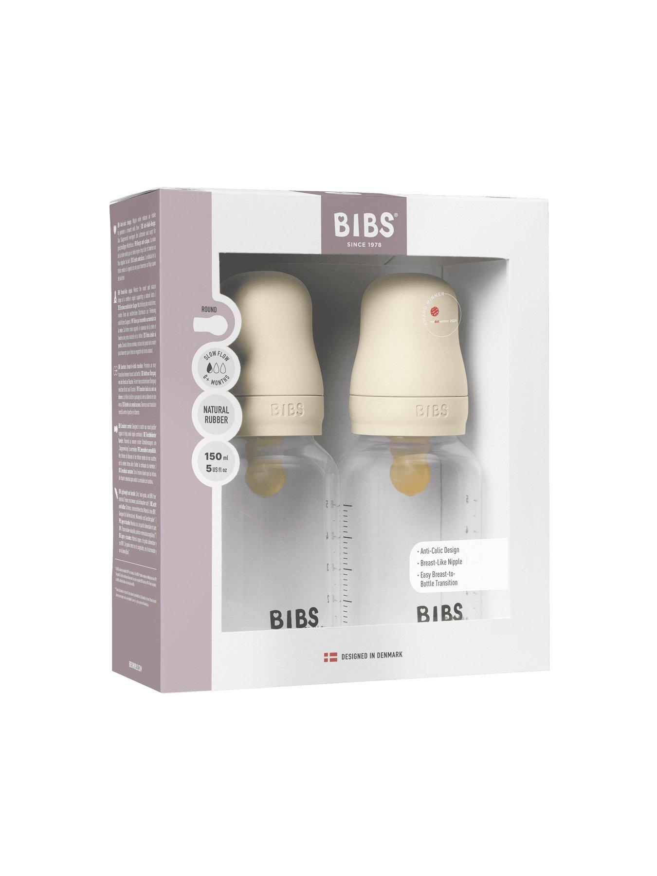 bibs-baby-bottle-round-latex-2-pack-150-ml-slow-flow-ivory