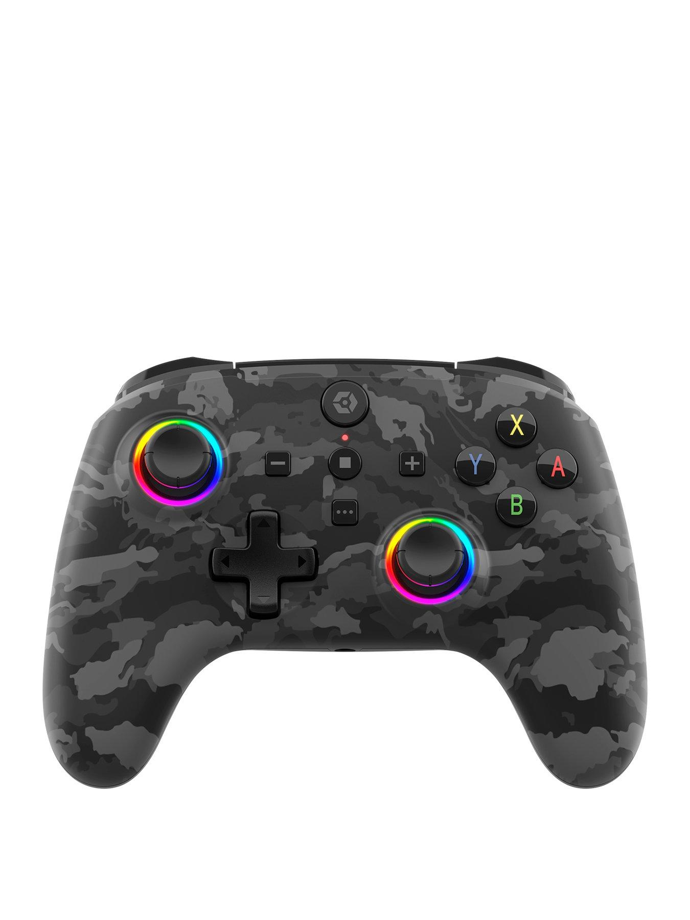 Gioteck WX-5+ WLess RGB CONT NSW 2/1 DARK CAMO