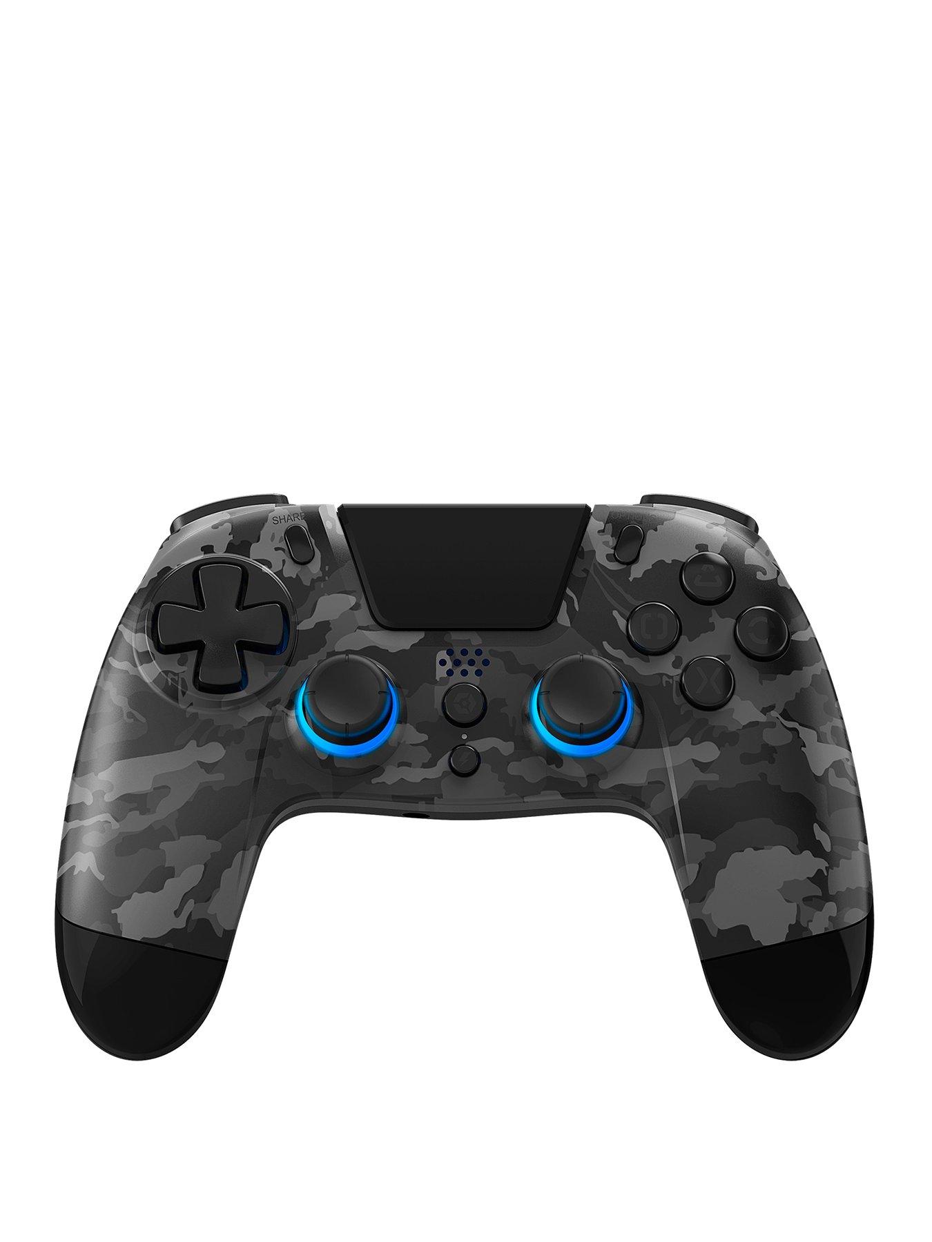 Gioteck VX-4 WLESS CONT LED Dark Grey Camo PS4