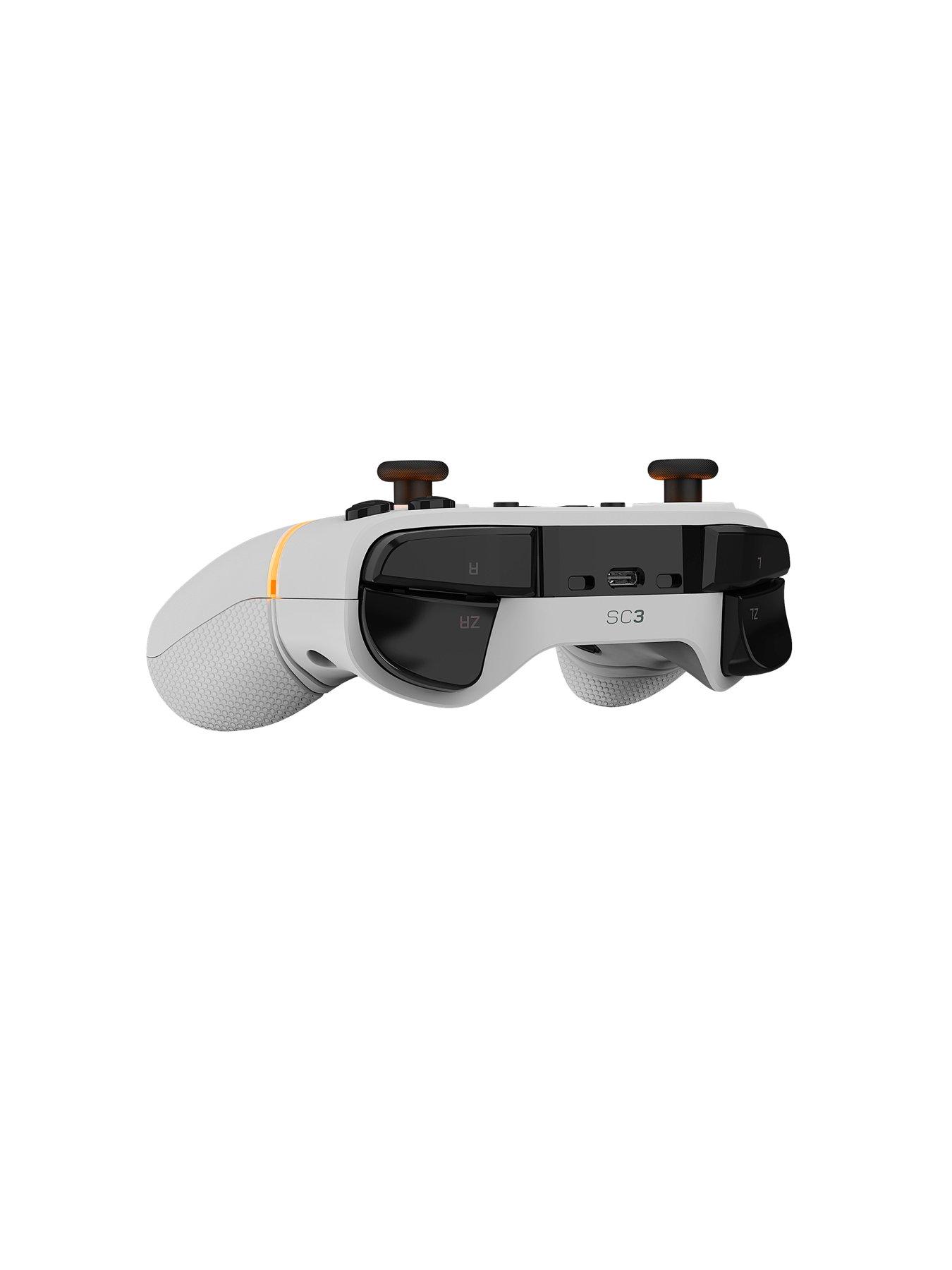  image of gioteck-sc3-bt-wireless-pro-controller-white-nsw-624