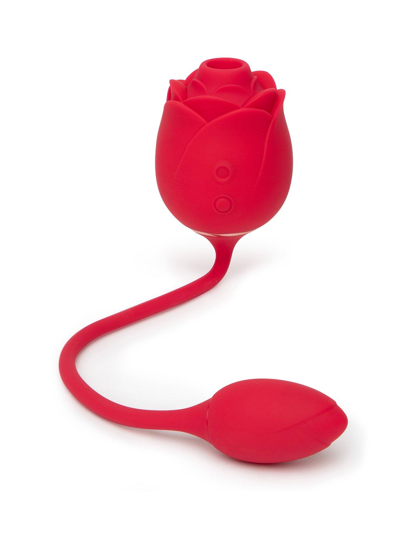 Image 1 of 8 of Lovehoney Rose Glow 2-in-1 Clitoral Suction Stimulator with Egg Vibrator