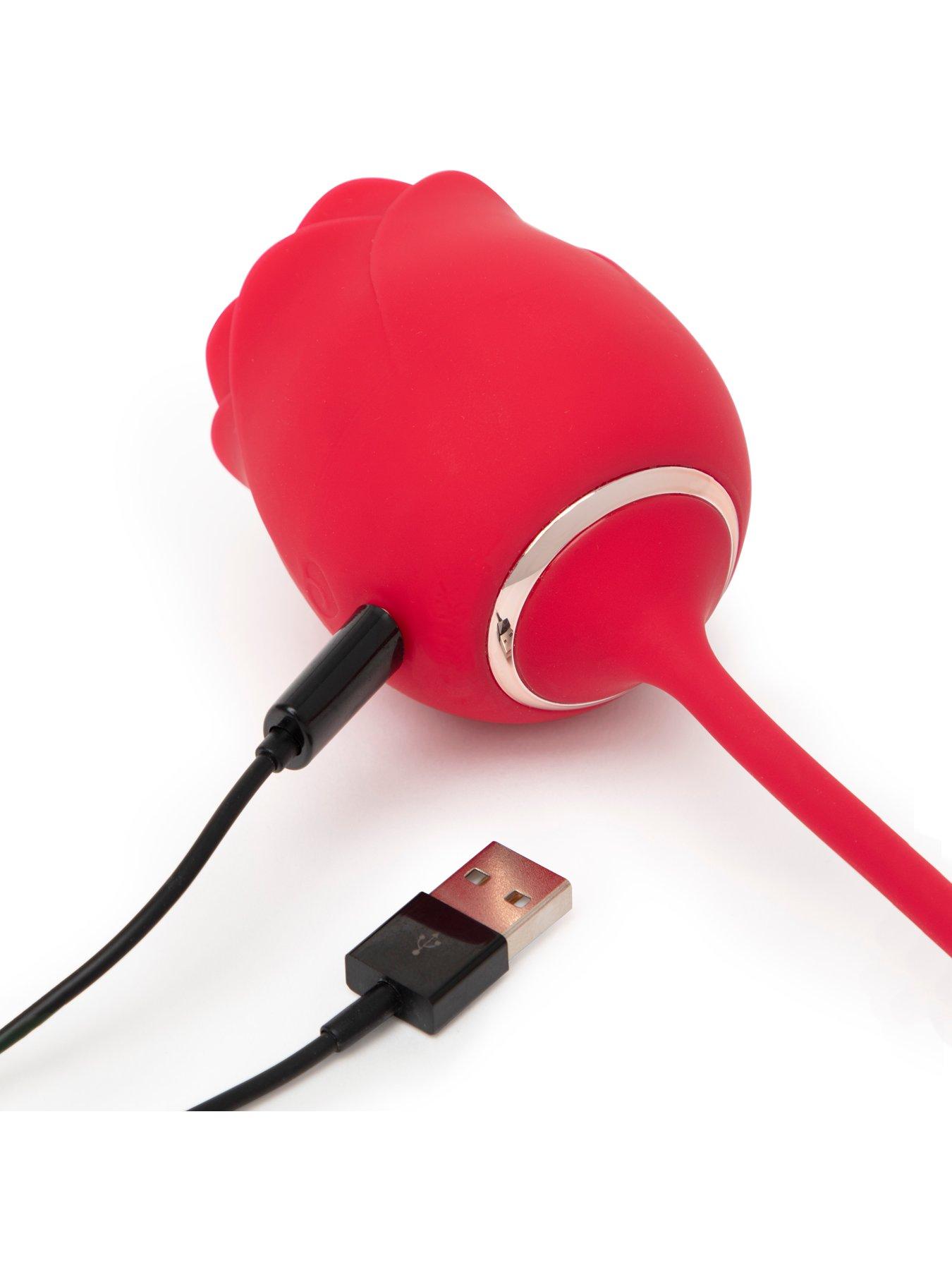 Image 3 of 8 of Lovehoney Rose Glow 2-in-1 Clitoral Suction Stimulator with Egg Vibrator