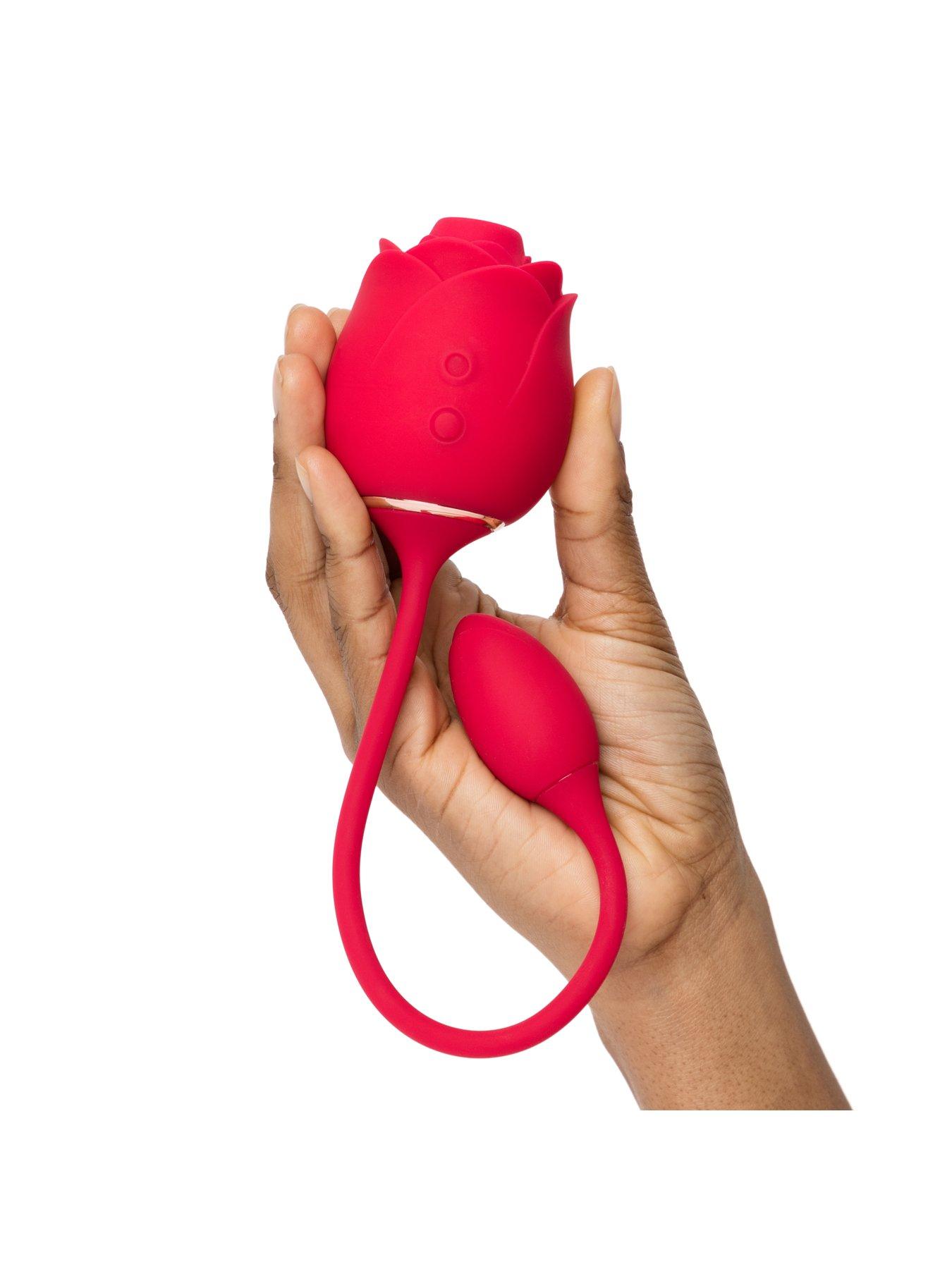 Image 4 of 8 of Lovehoney Rose Glow 2-in-1 Clitoral Suction Stimulator with Egg Vibrator