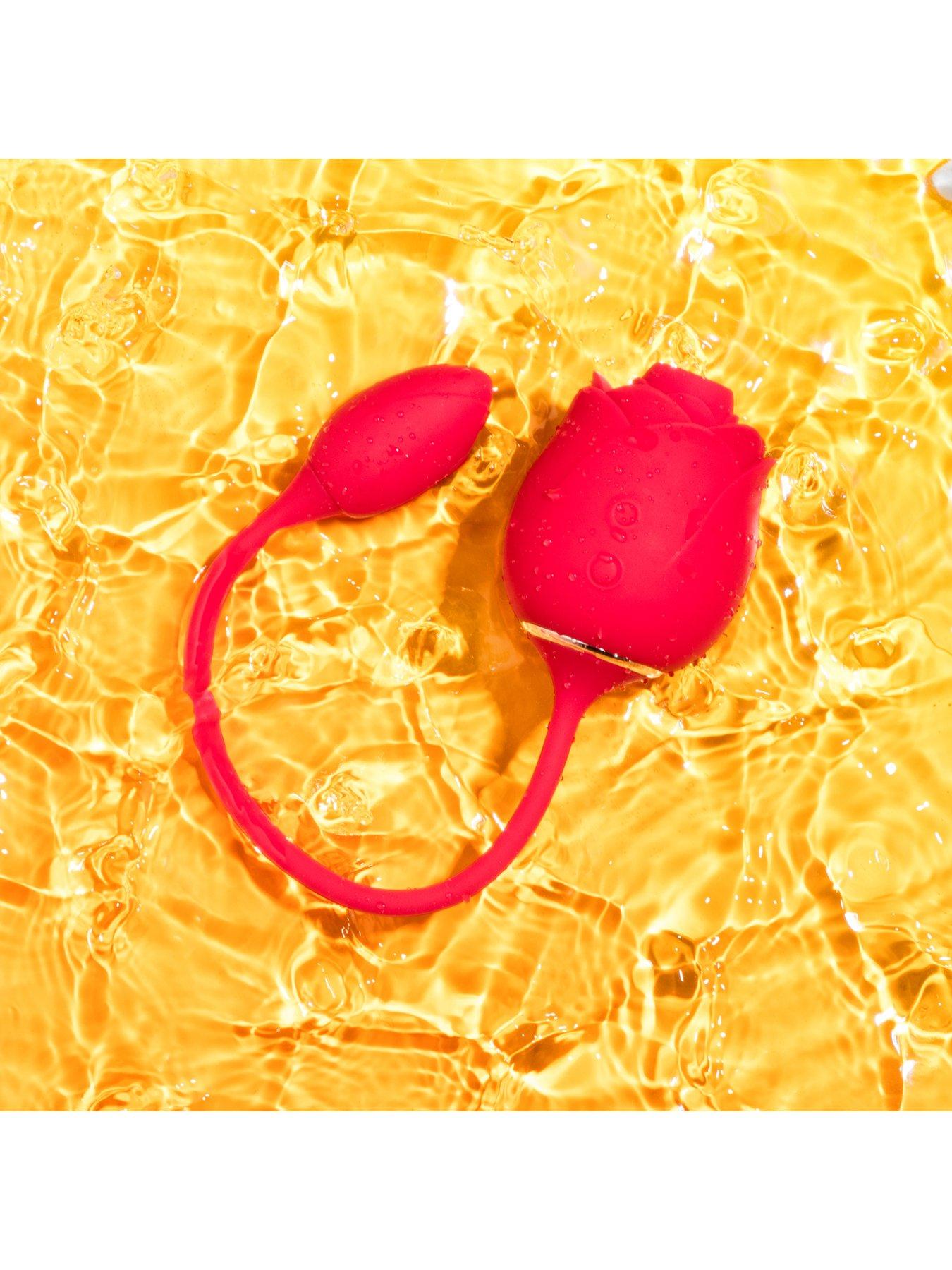 Image 5 of 8 of Lovehoney Rose Glow 2-in-1 Clitoral Suction Stimulator with Egg Vibrator
