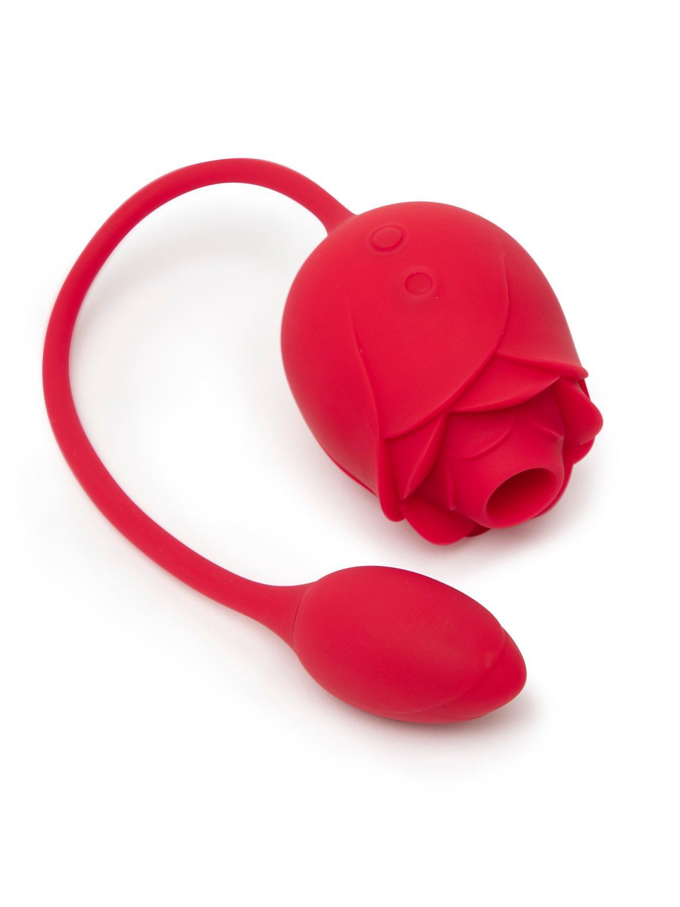 Image 6 of 8 of Lovehoney Rose Glow 2-in-1 Clitoral Suction Stimulator with Egg Vibrator