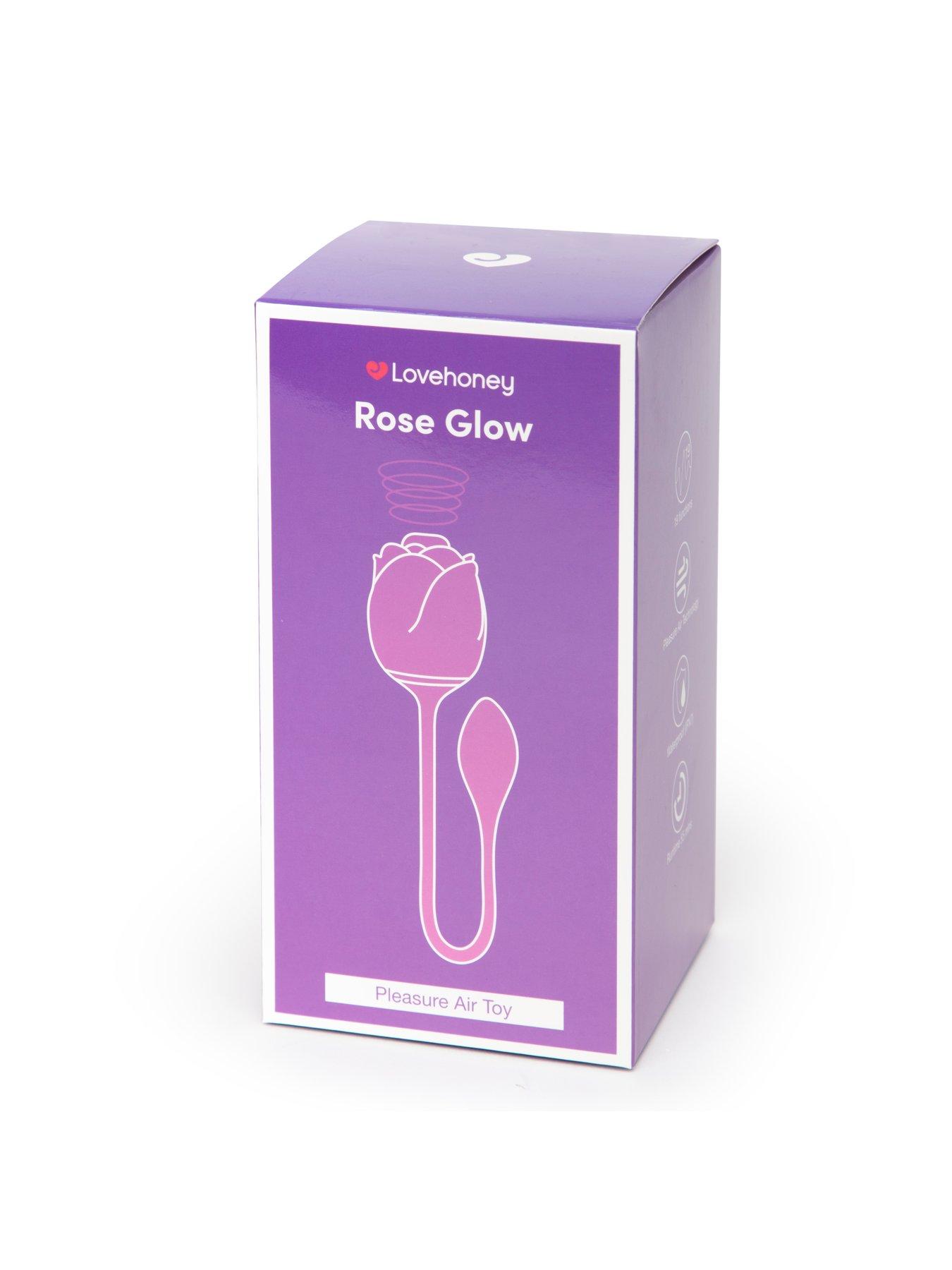 Image 7 of 8 of Lovehoney Rose Glow 2-in-1 Clitoral Suction Stimulator with Egg Vibrator