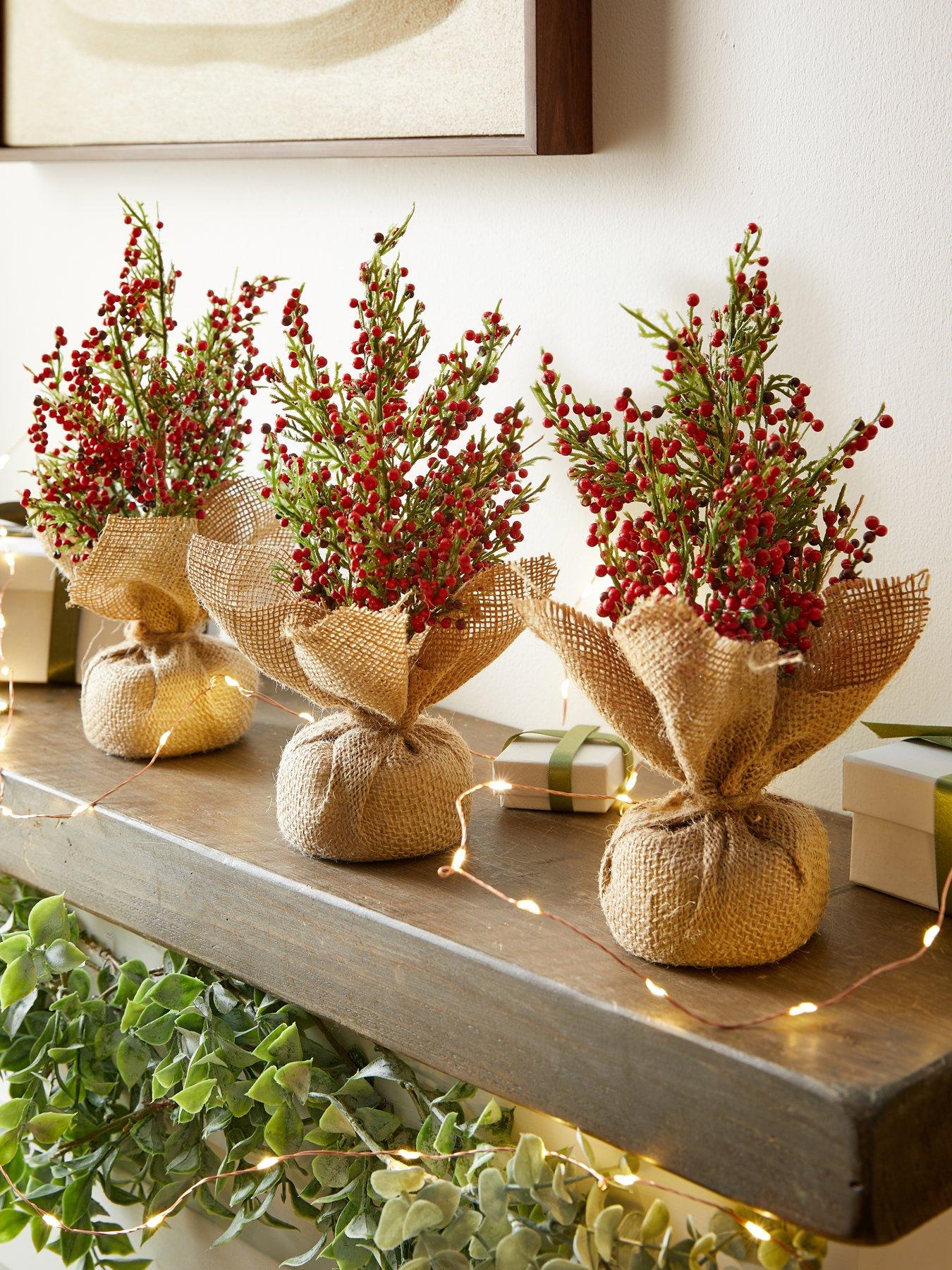 The Very Collection Set 3 25cm Mini Tabletop Trees