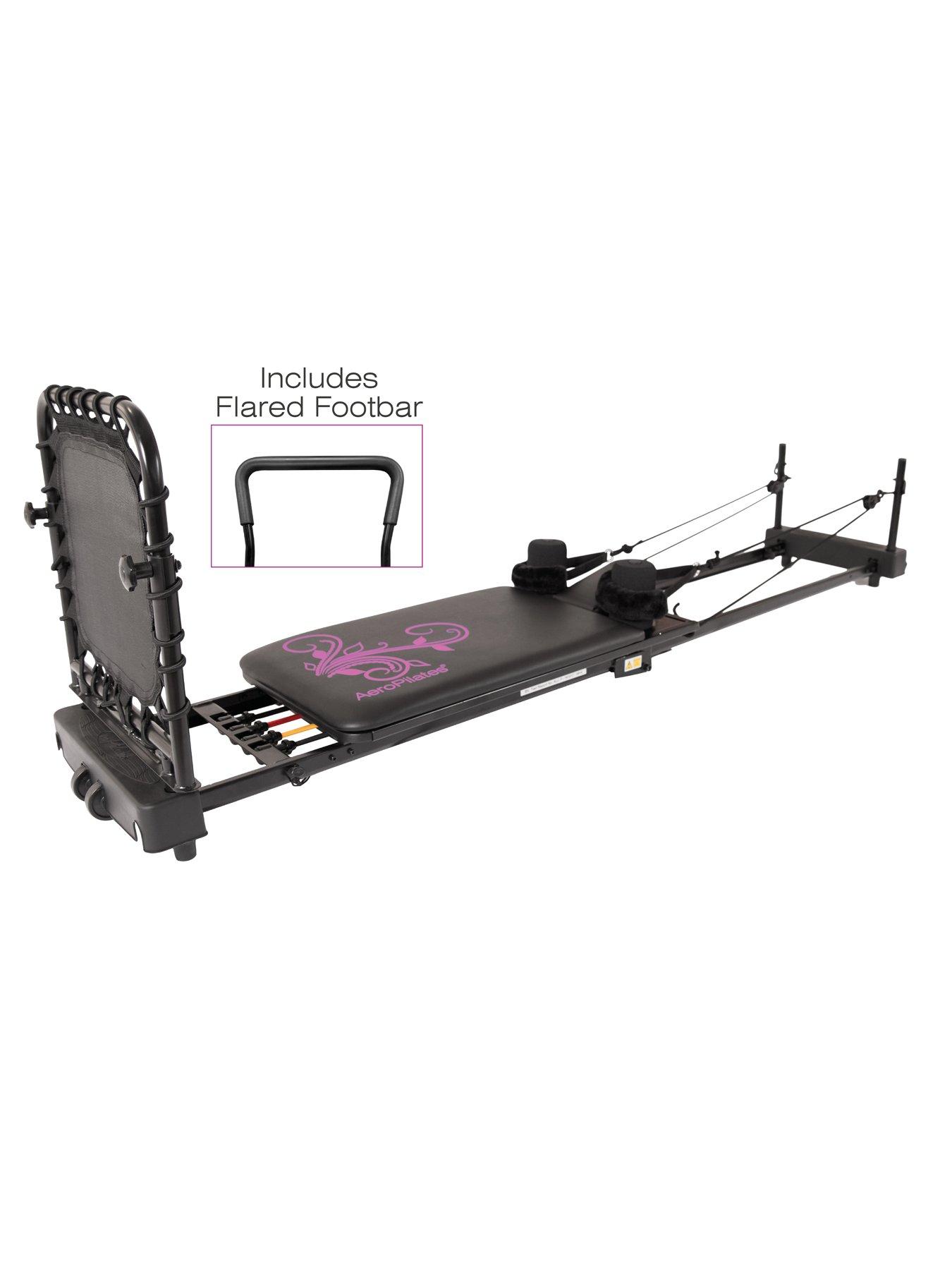 Image 3 of 8 of AeroPilates Reformer 4 Cord with Flared Footbar (Grey)