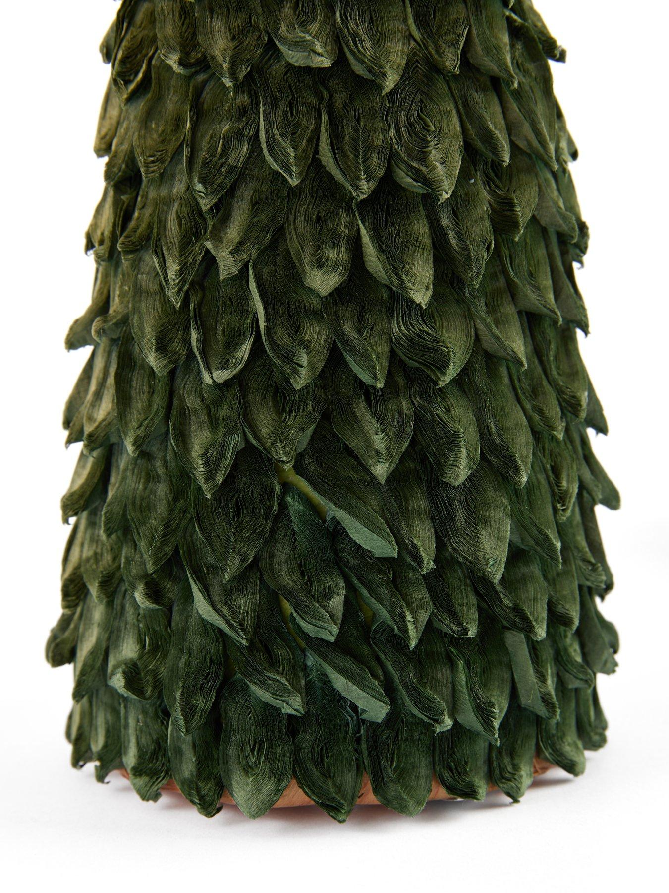 Image 7 of 7 of The Very Collection Set Of 3 Green Paper Cone Christmas Trees