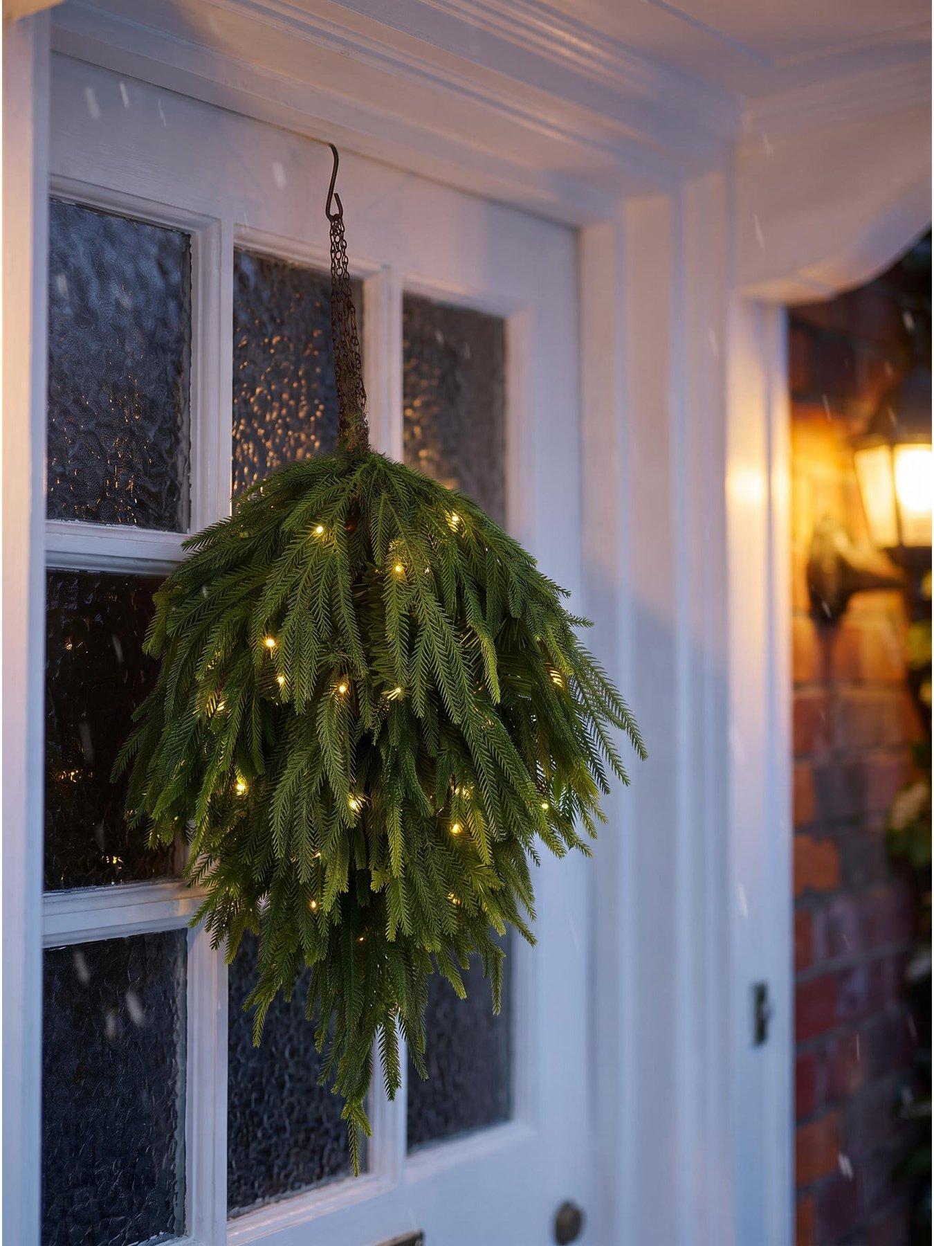 Image 2 of 6 of The Very Collection 60&nbsp;cm Pre Lit Foliage Teardrop Outdoor Christmas&nbsp;Light