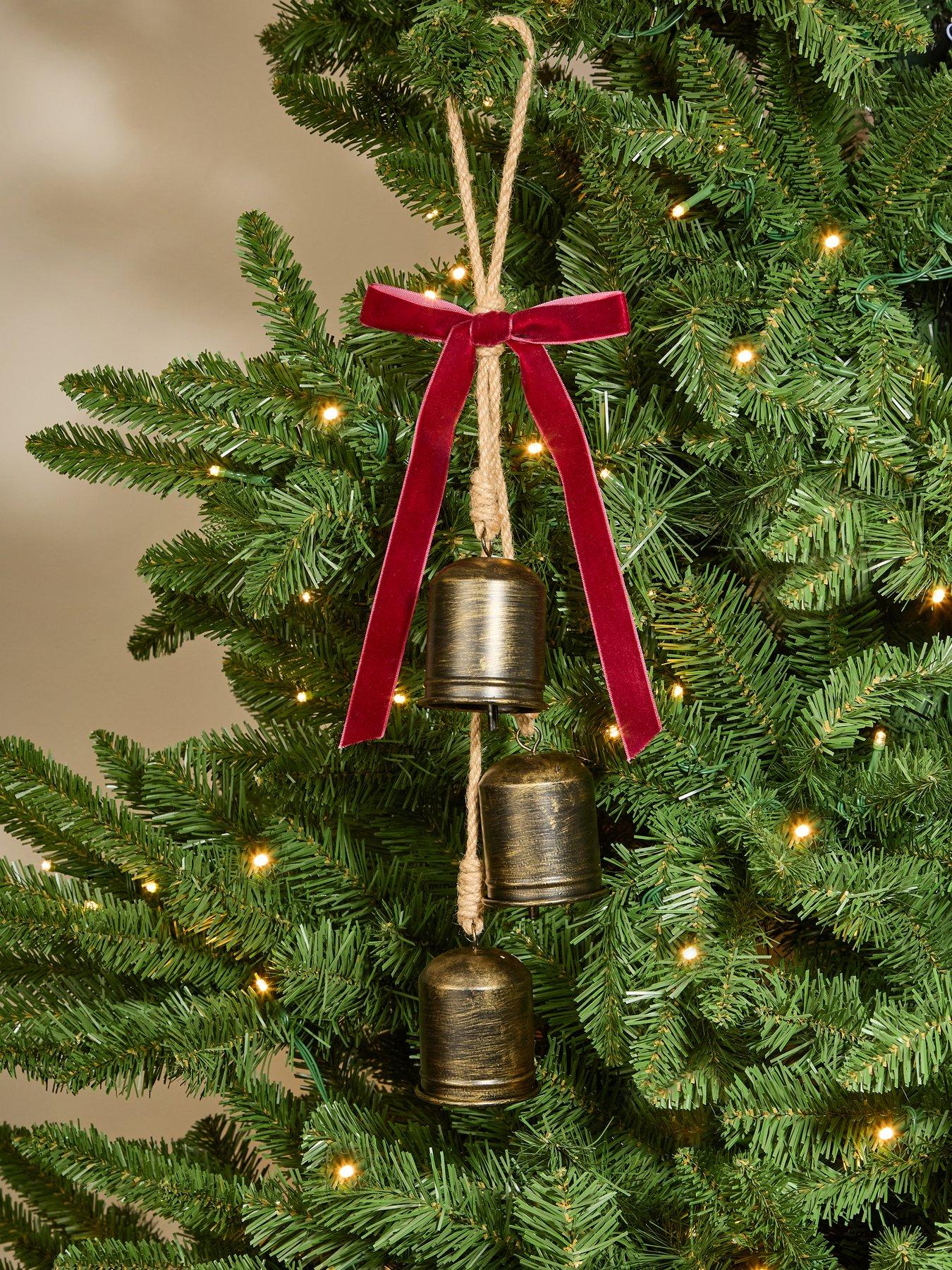 Image 1 of 3 of The Very Collection Hanging Bells Christmas Tree Decoration