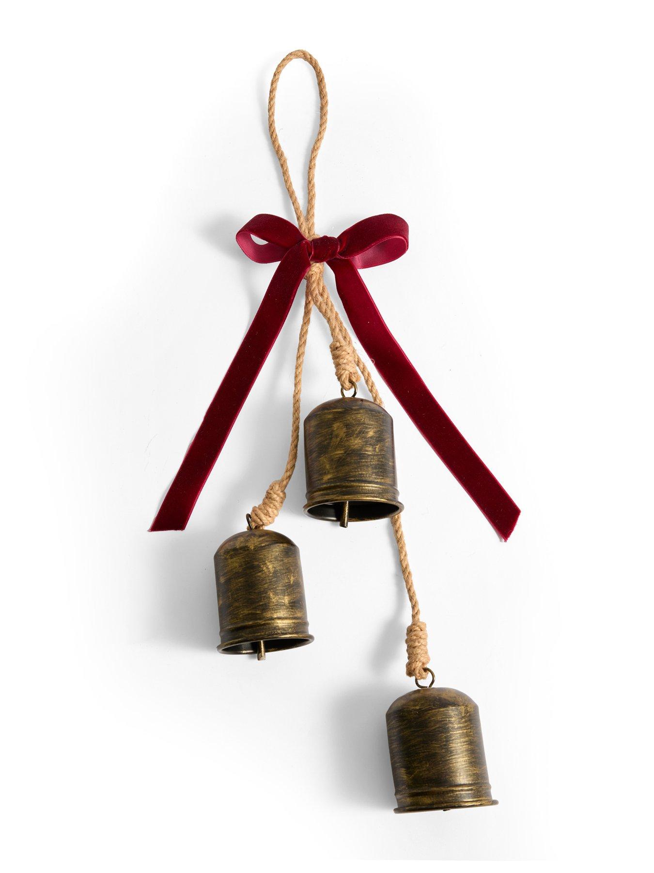 Image 2 of 3 of The Very Collection Hanging Bells Christmas Tree Decoration
