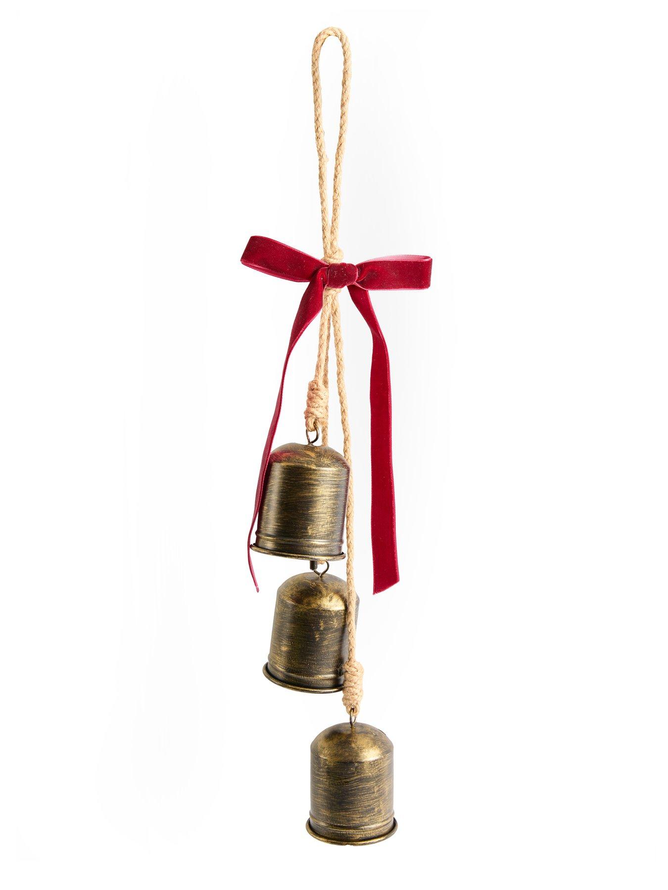 Image 3 of 3 of The Very Collection Hanging Bells Christmas Tree Decoration