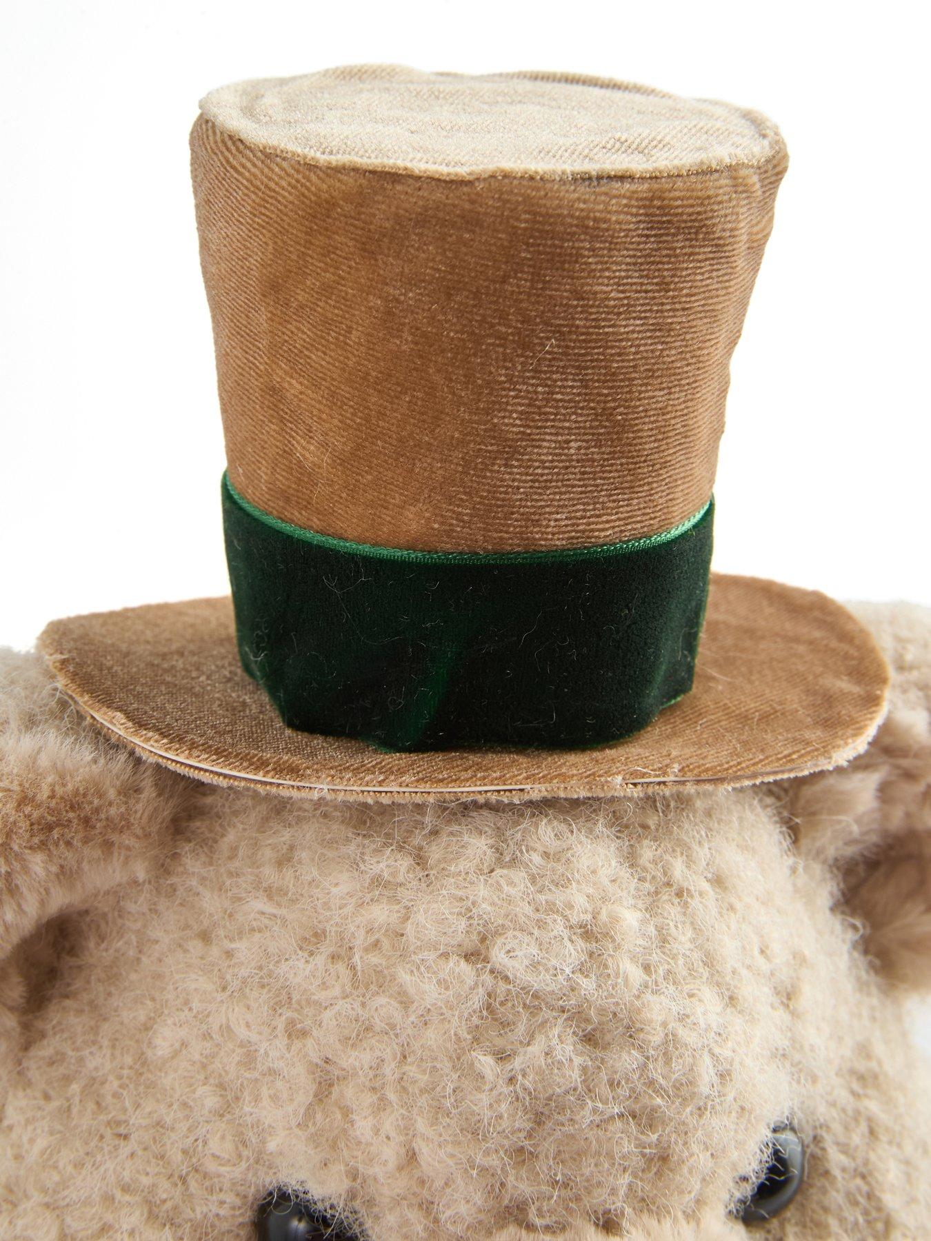 Image 7 of 7 of The Very Collection Plush Bear Christmas&nbsp;Decoration with Top Hat